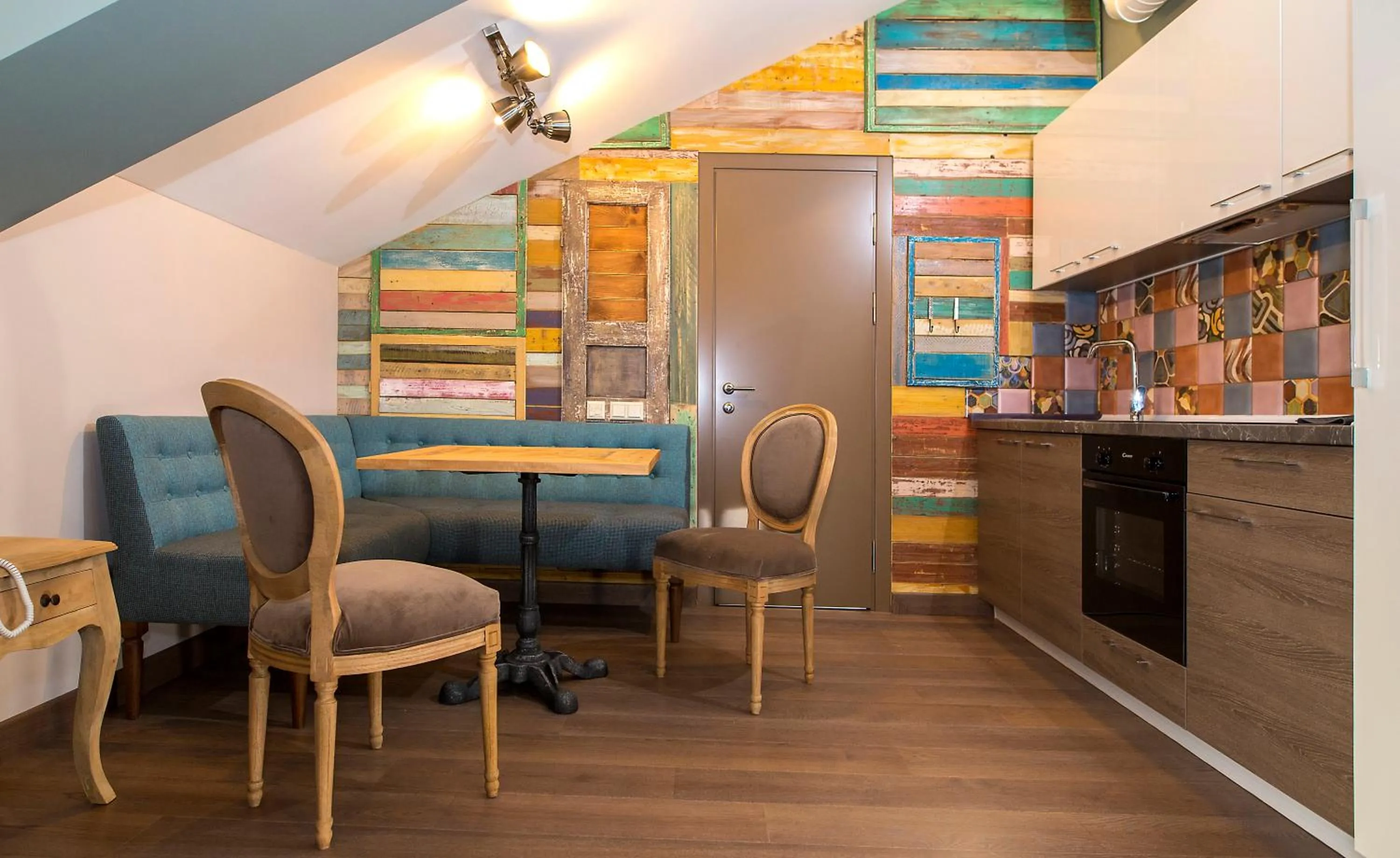 Kitchen or kitchenette in ZENTRUM Hotel