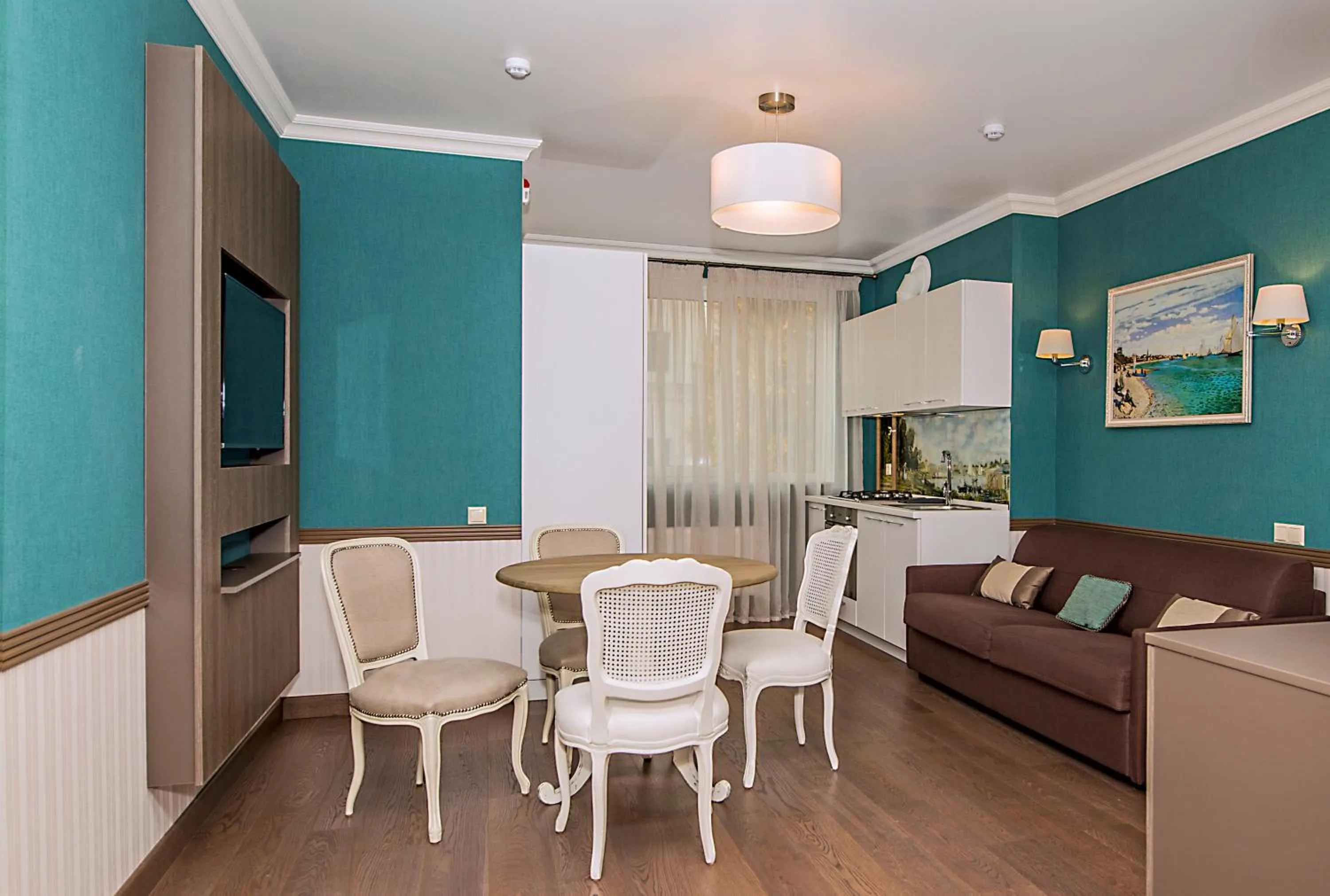 Living room in ZENTRUM Hotel