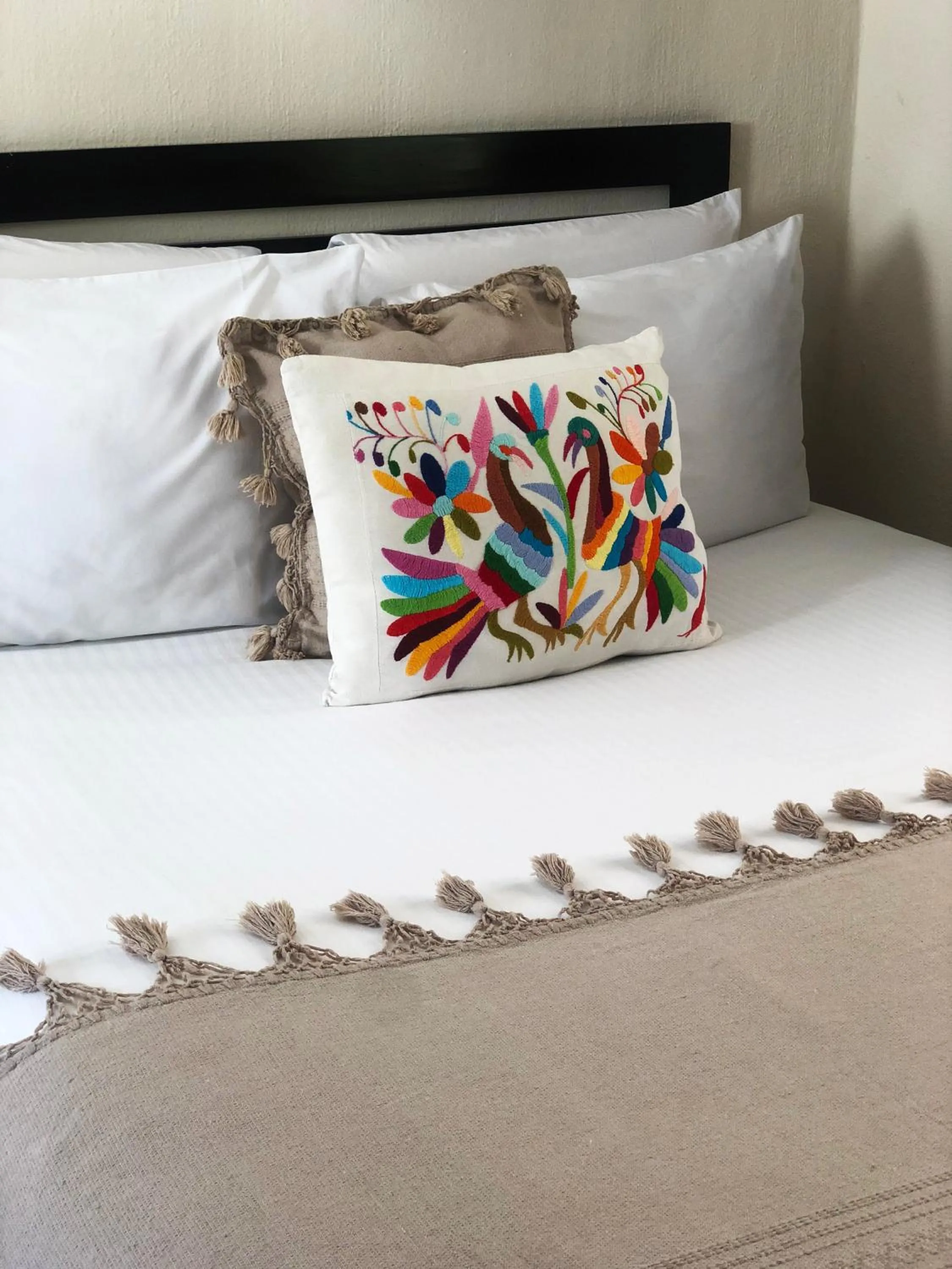 Bed in El Paraiso Hotel Tulum