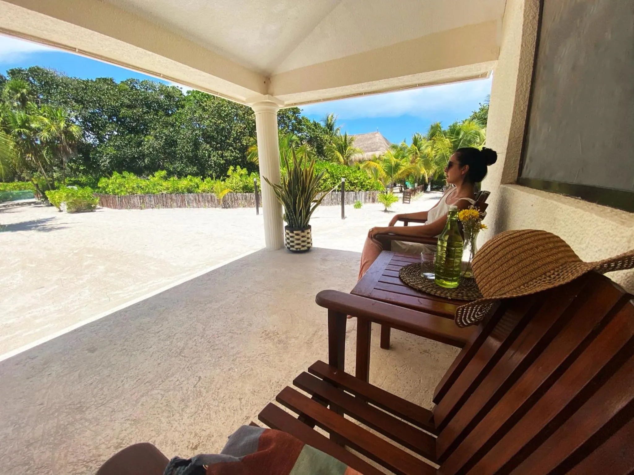 Garden in El Paraiso Hotel Tulum