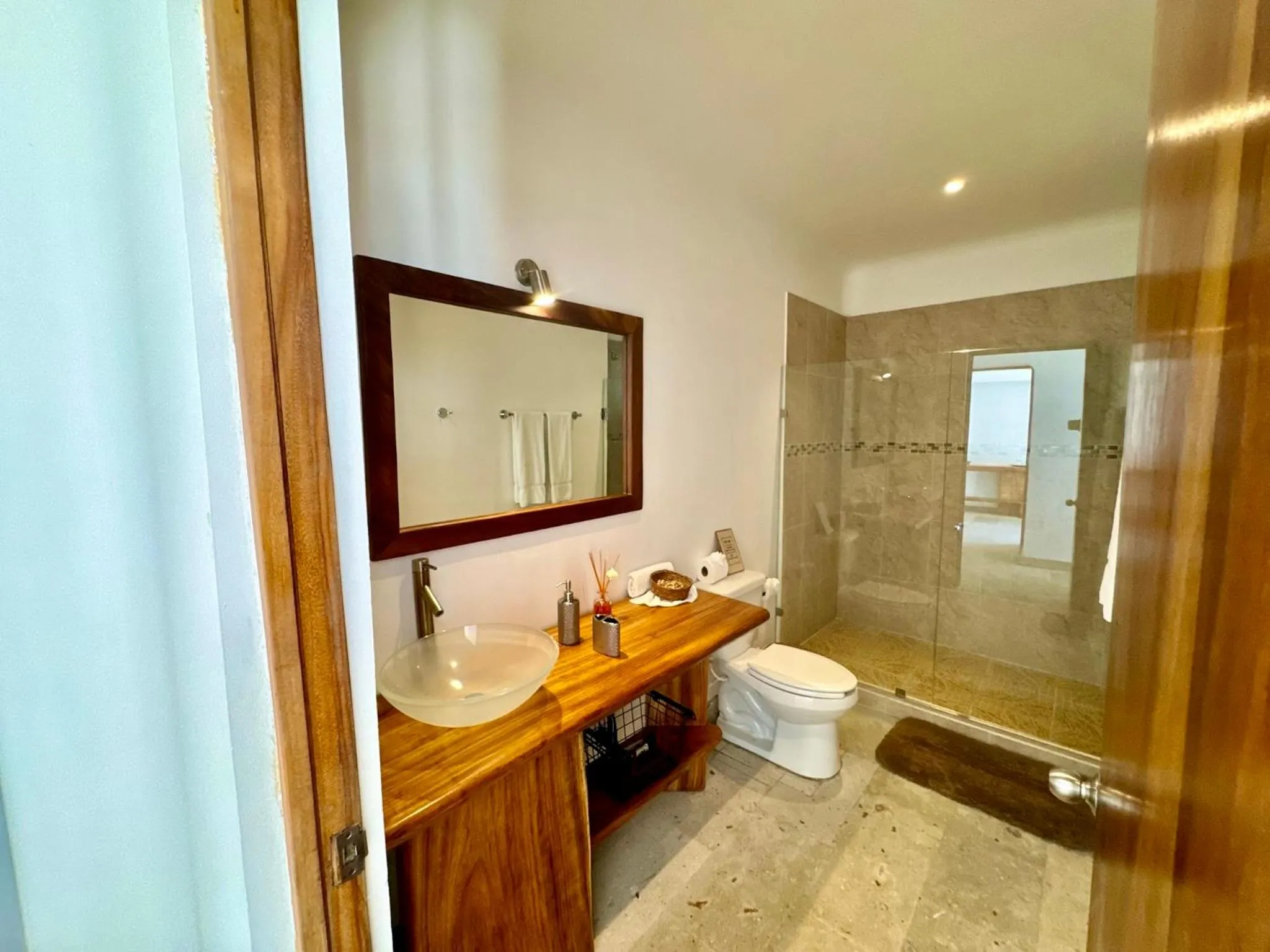 Toilet in El Paraiso Hotel Tulum