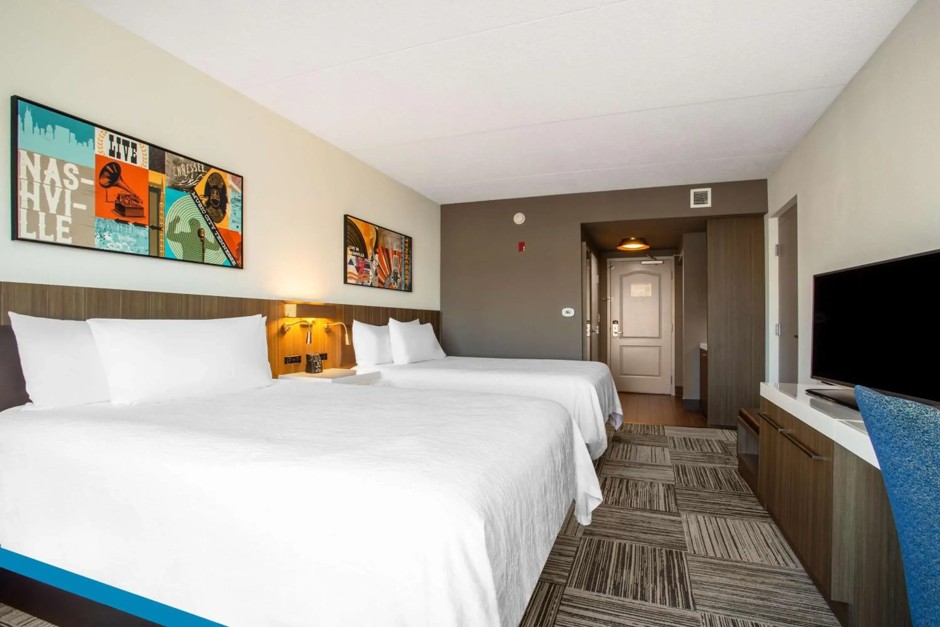 Premium Queen Room with Two Queen Beds in Hilton Garden Inn Nashville Smyrna Premium Queen Room with Two Queen Beds in Hilton Garden Inn Nashville Smyrna