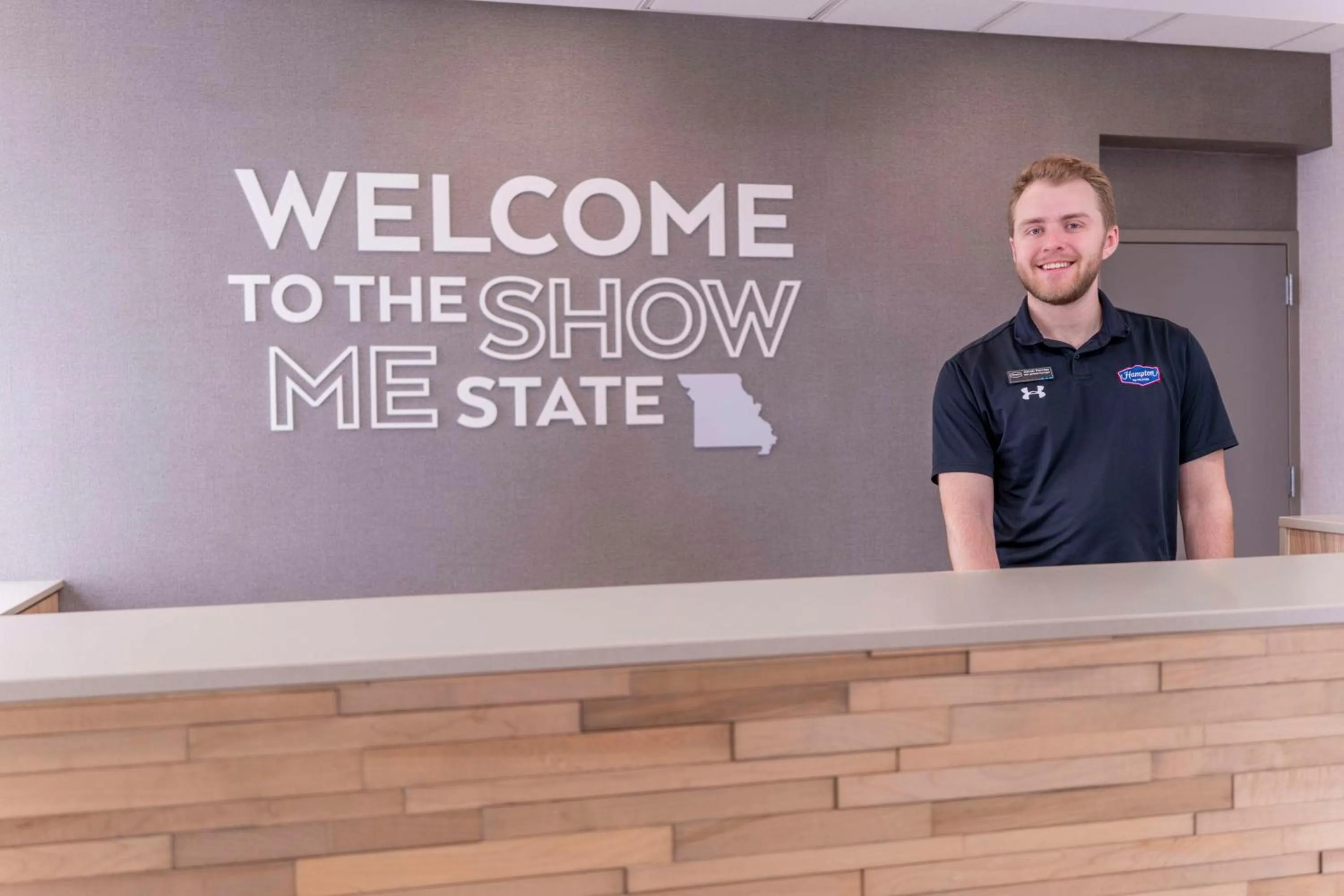 Lobby or reception in Hampton Inn & Suites St. Louis-Chesterfield