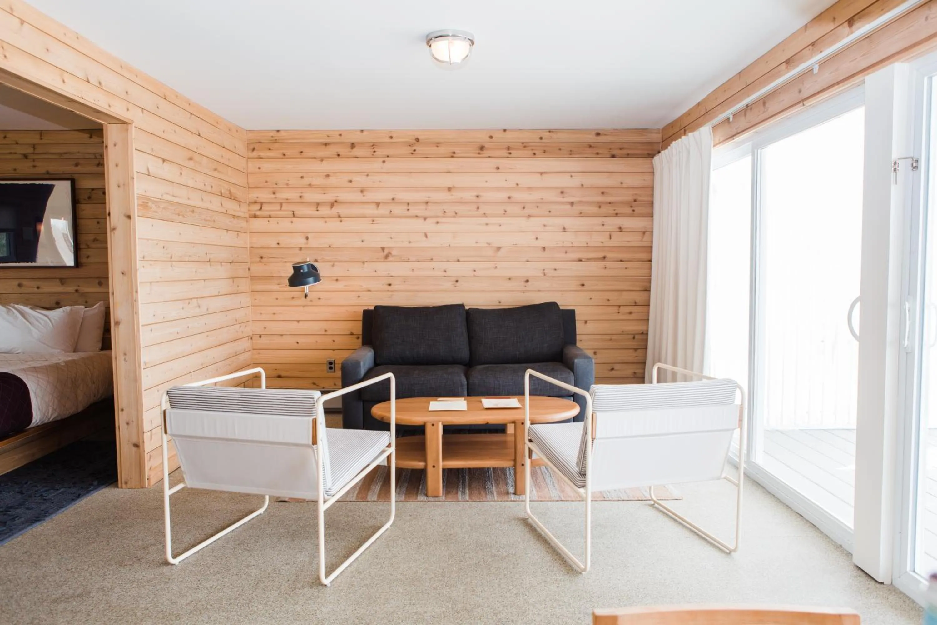 Living room, Bed in Sound View Greenport