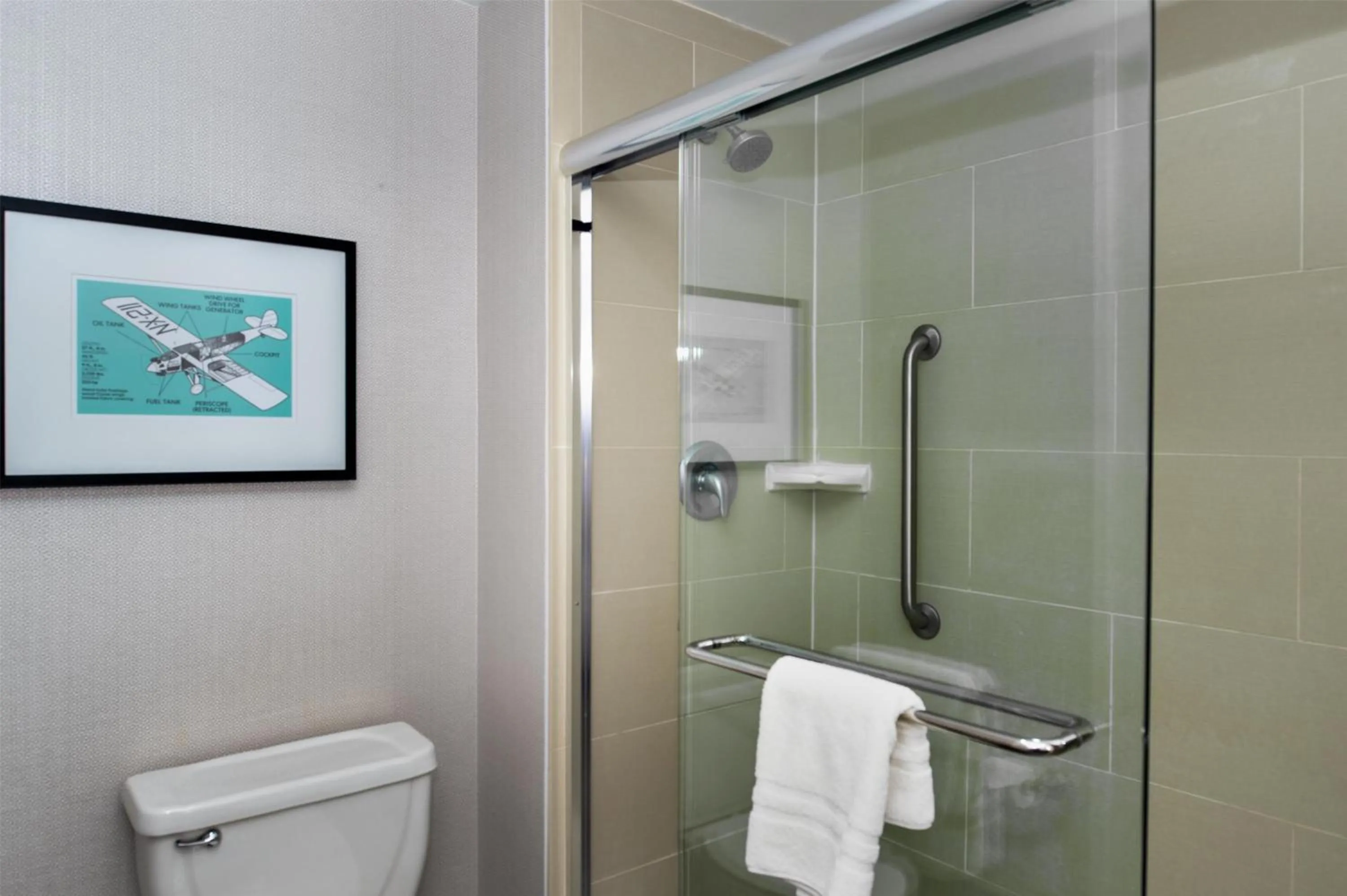 Bathroom in Embassy Suites by Hilton St Louis Airport