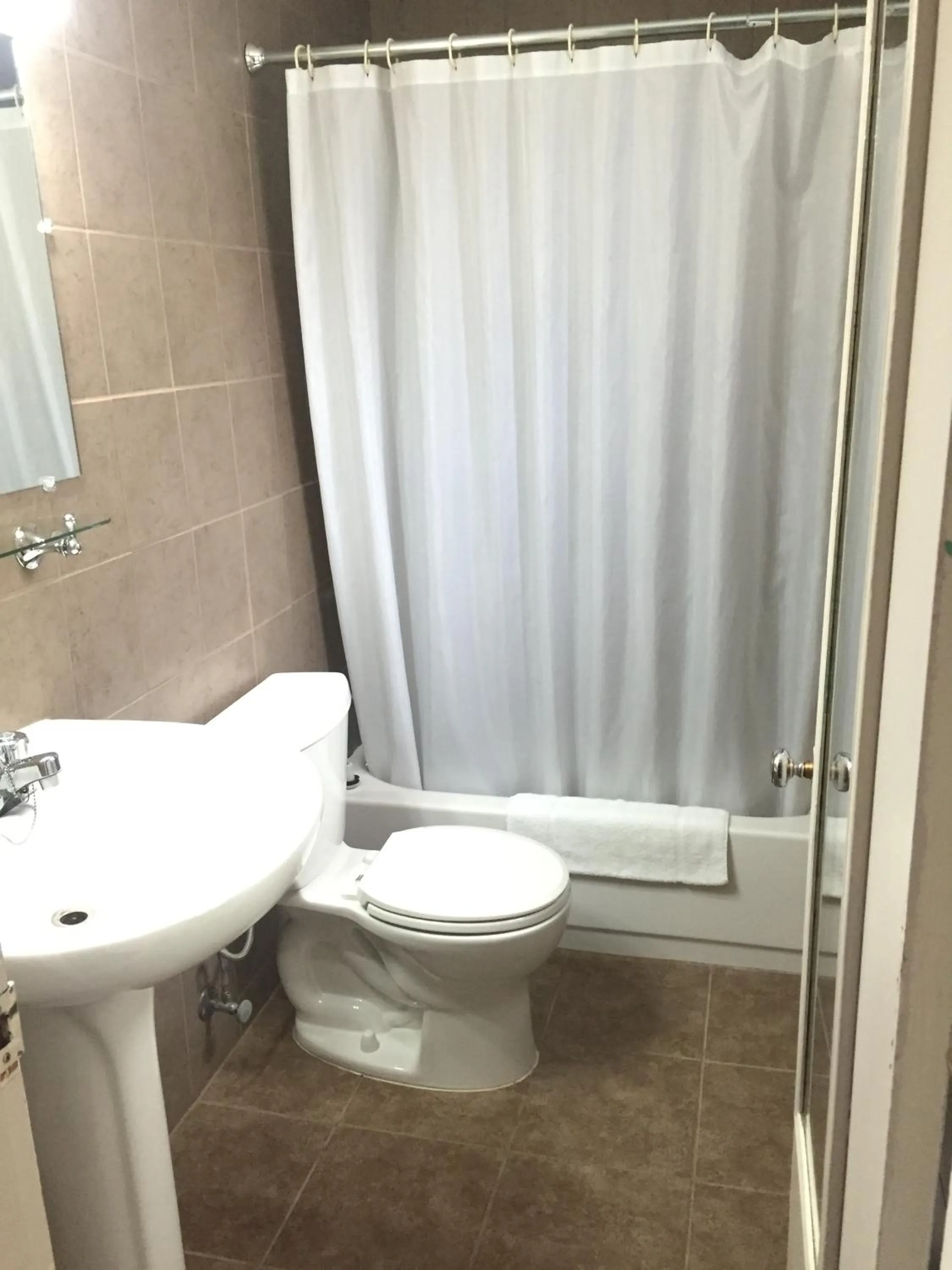 Bathroom in Century Motel