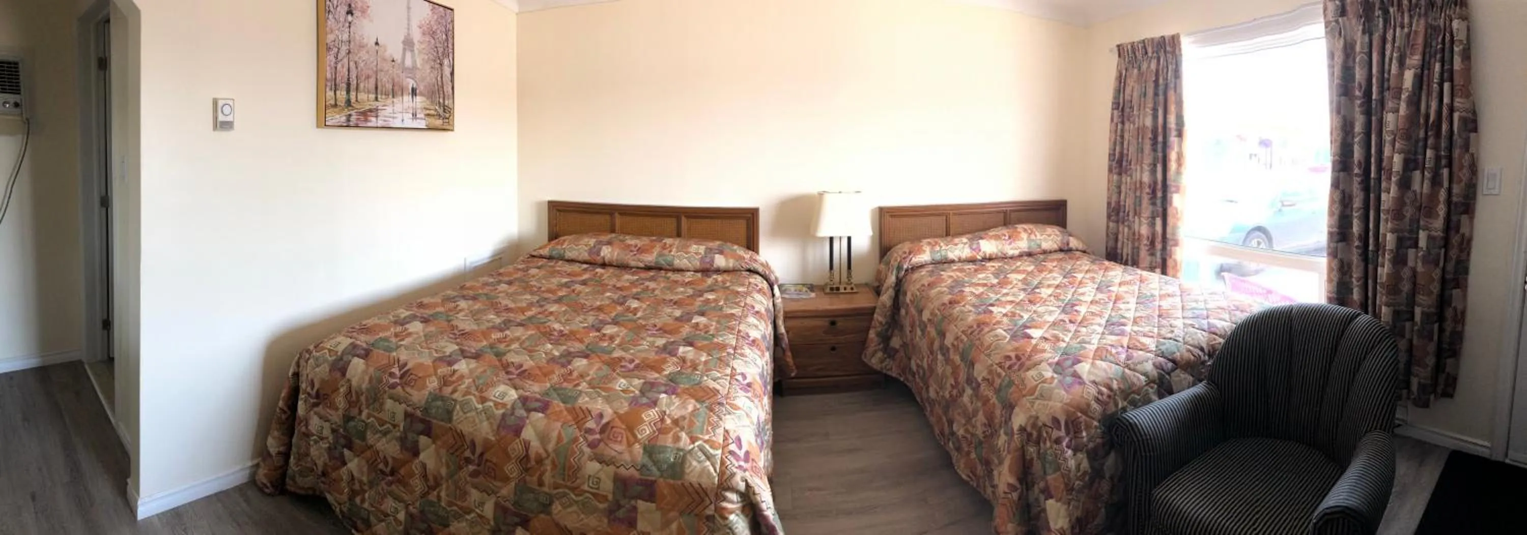 Bed in Century Motel