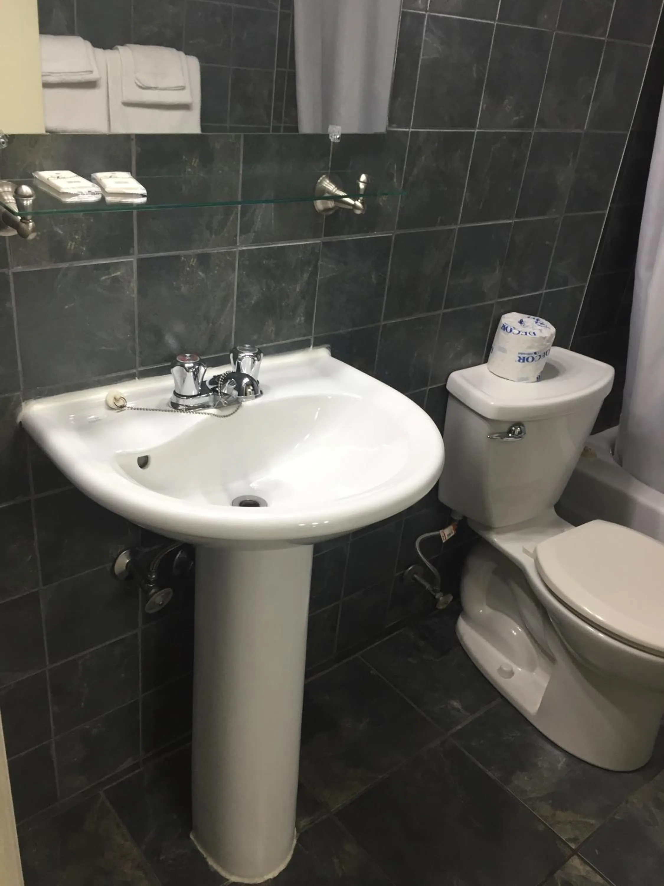 Bathroom in Century Motel