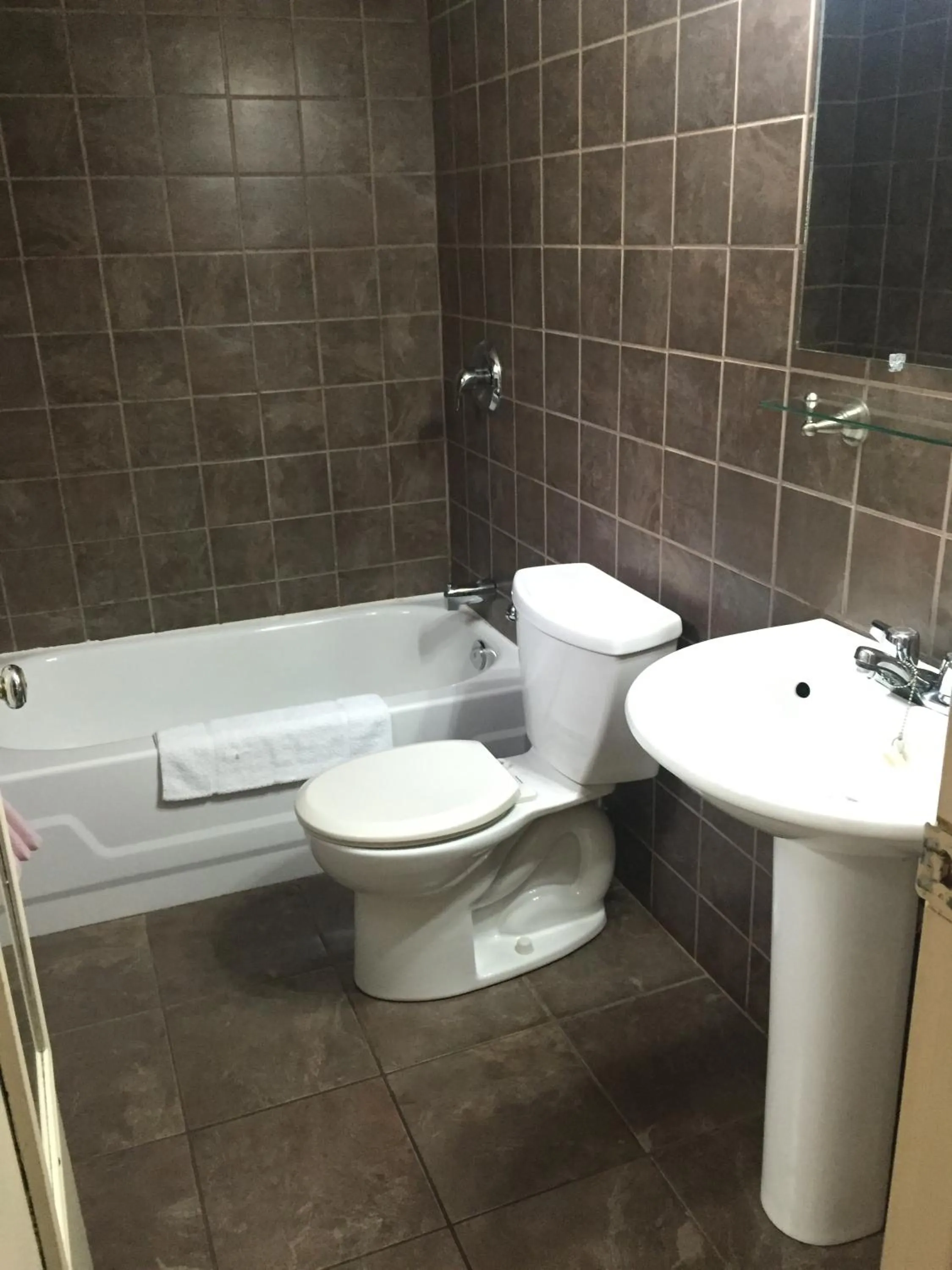 Bathroom in Century Motel