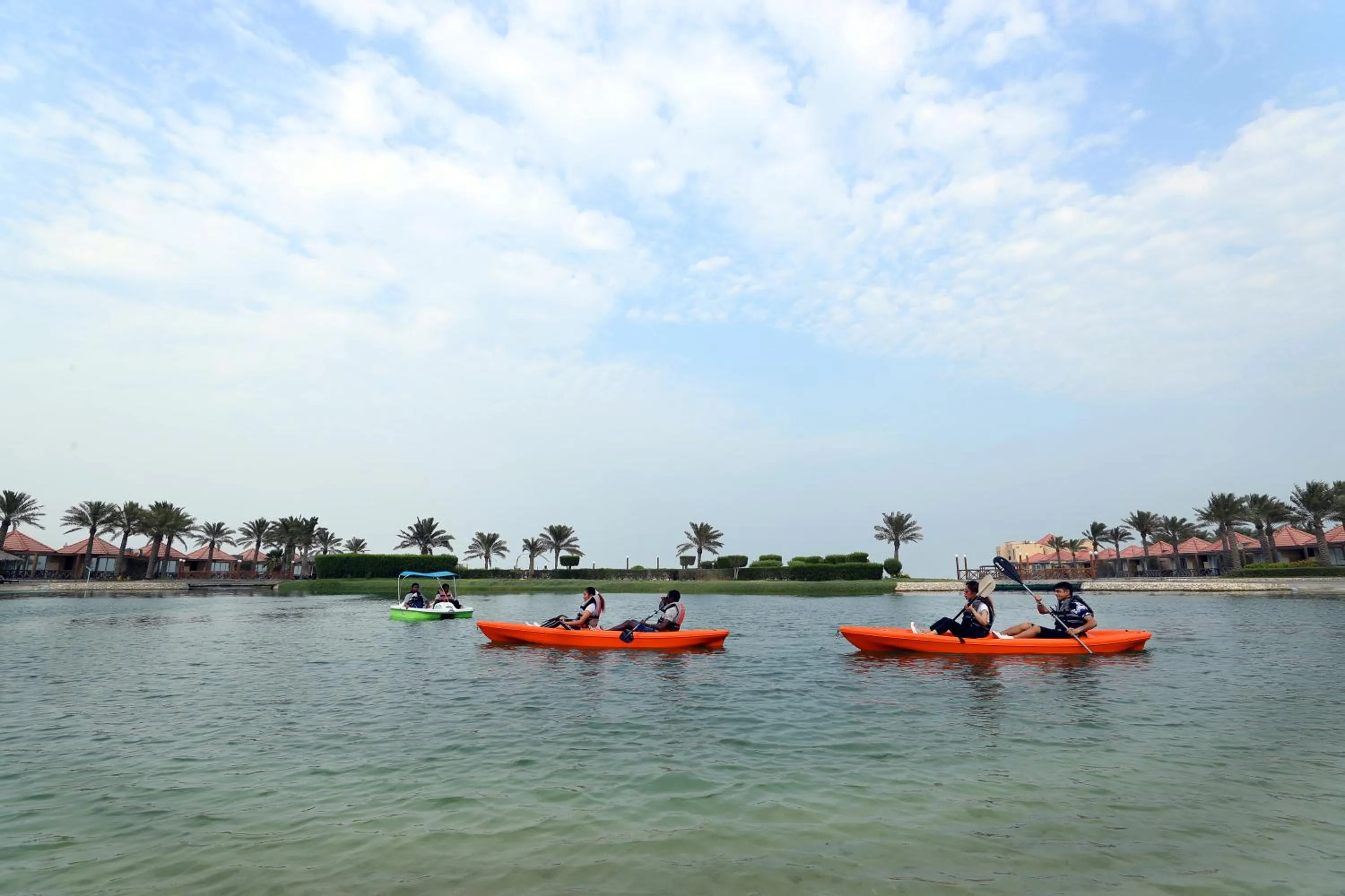 Beach in AlBander Hotel & Resort