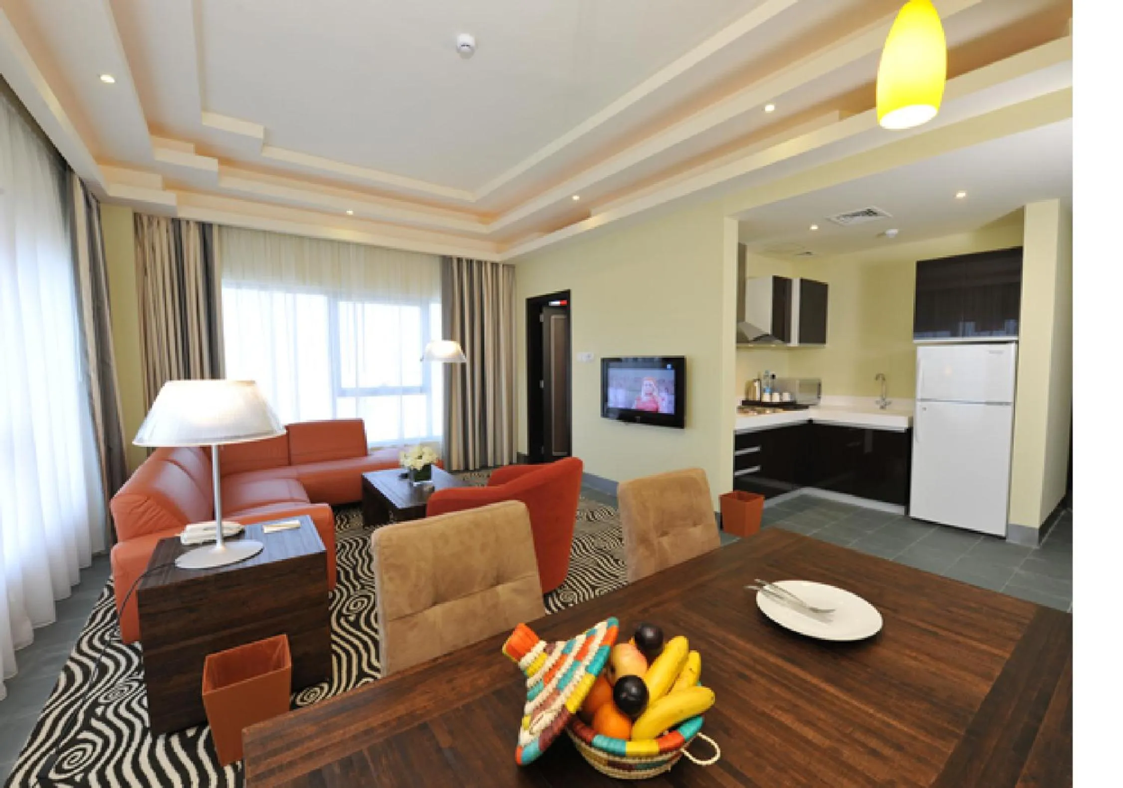 Living room in Al Raya Suites Hotel