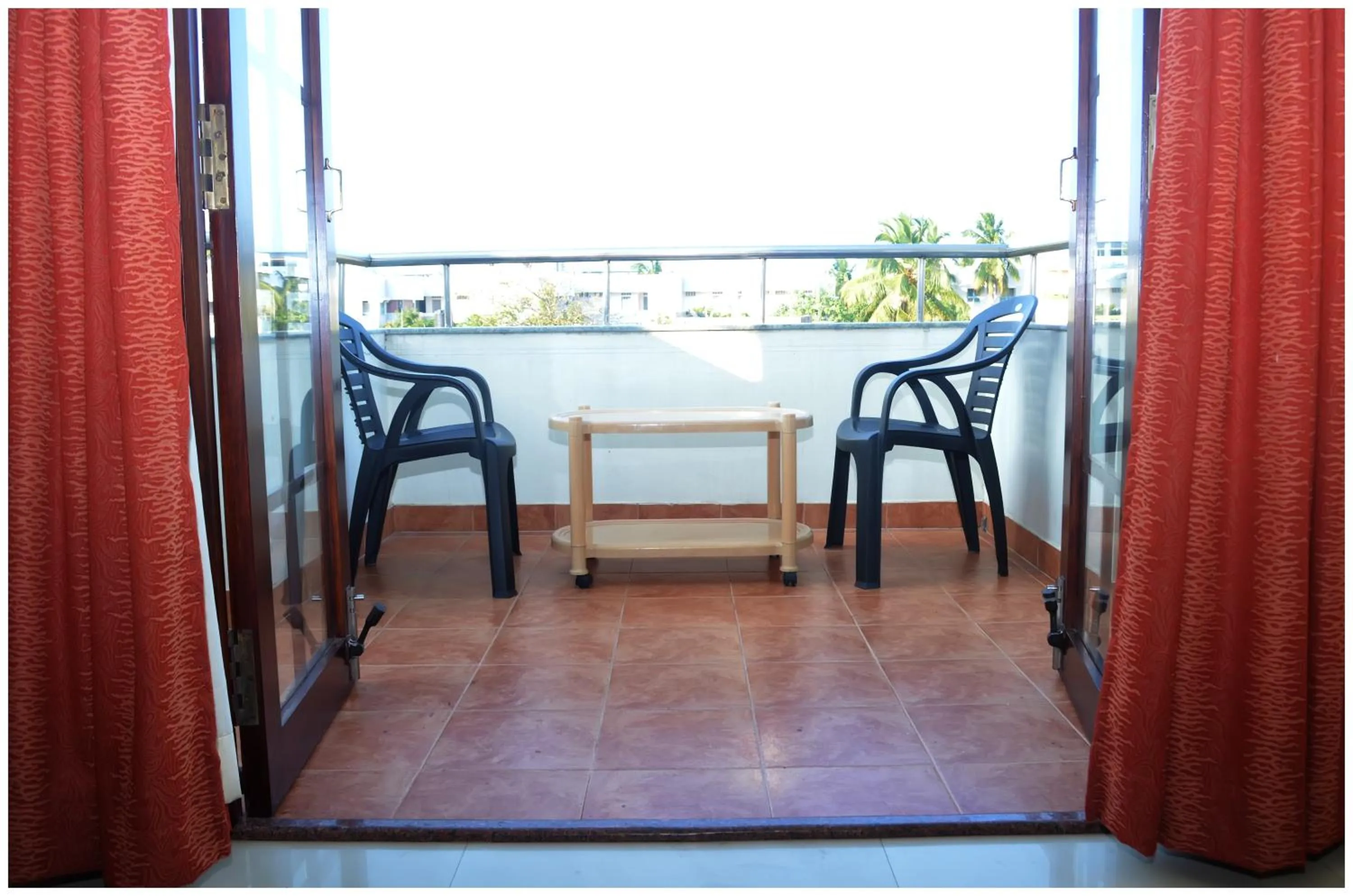 Balcony/Terrace in Pondicherry Executive Inn