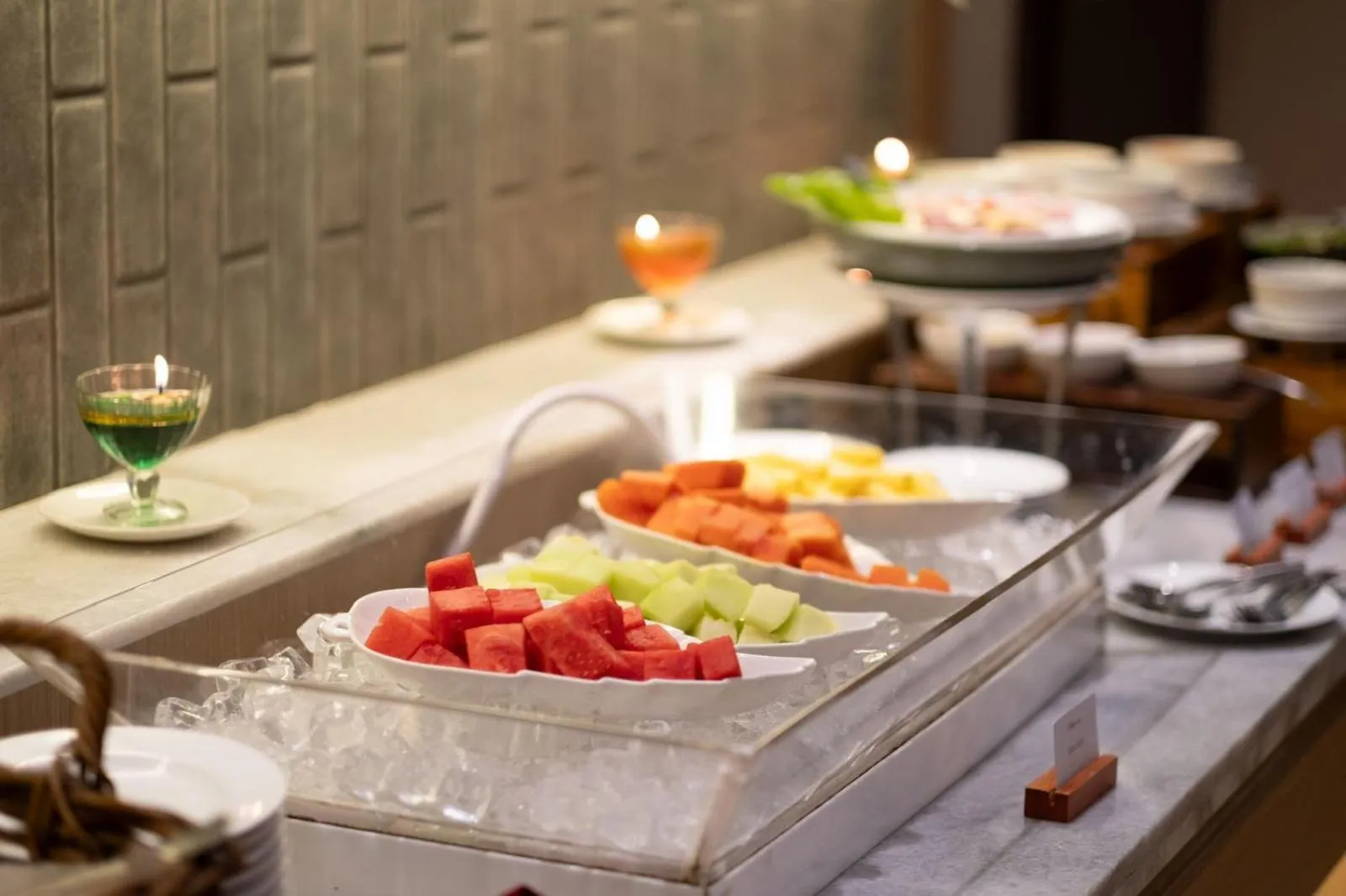 Buffet breakfast in Oakwood Merdeka Bandung