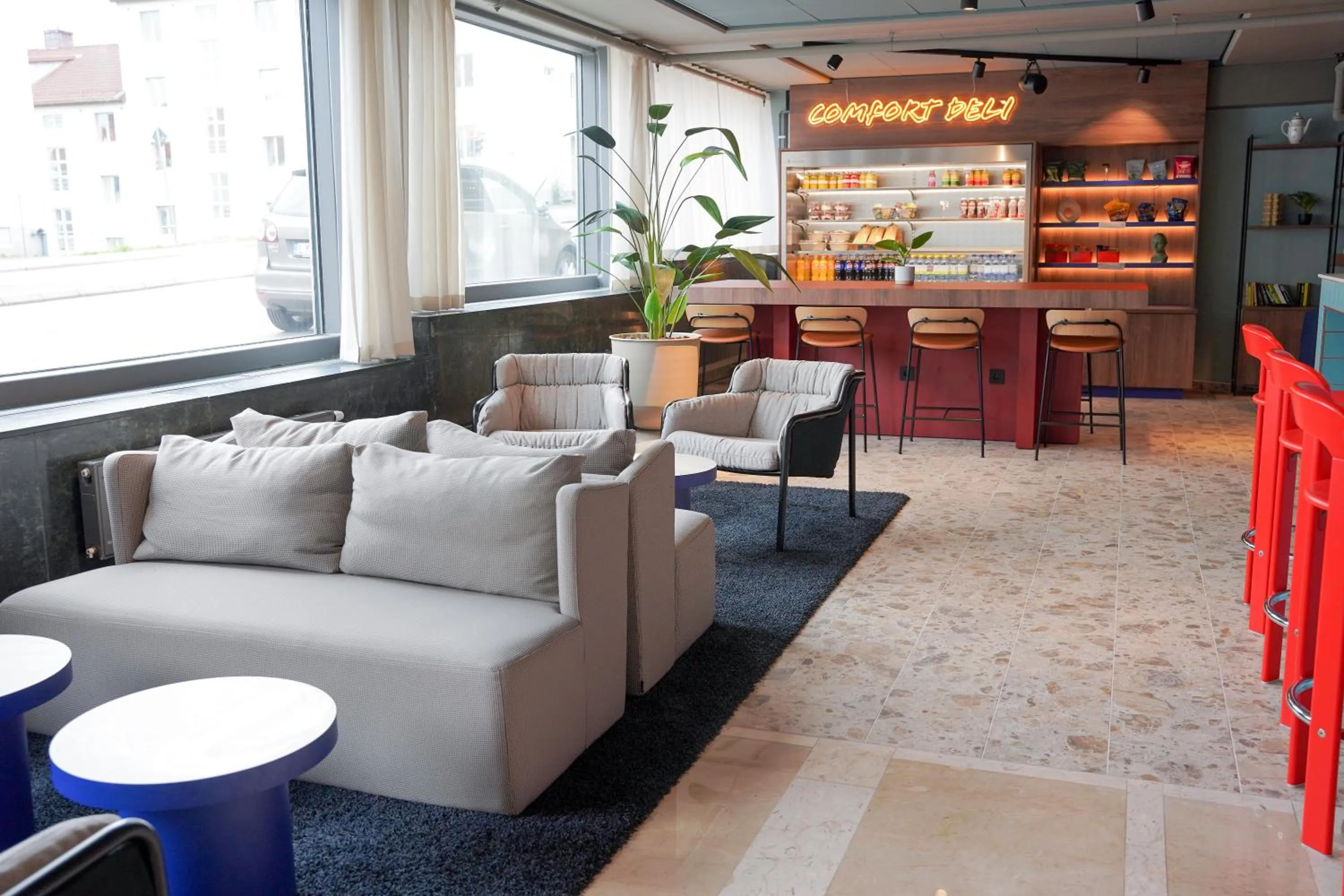 Lobby or reception in Comfort Hotel Panorama