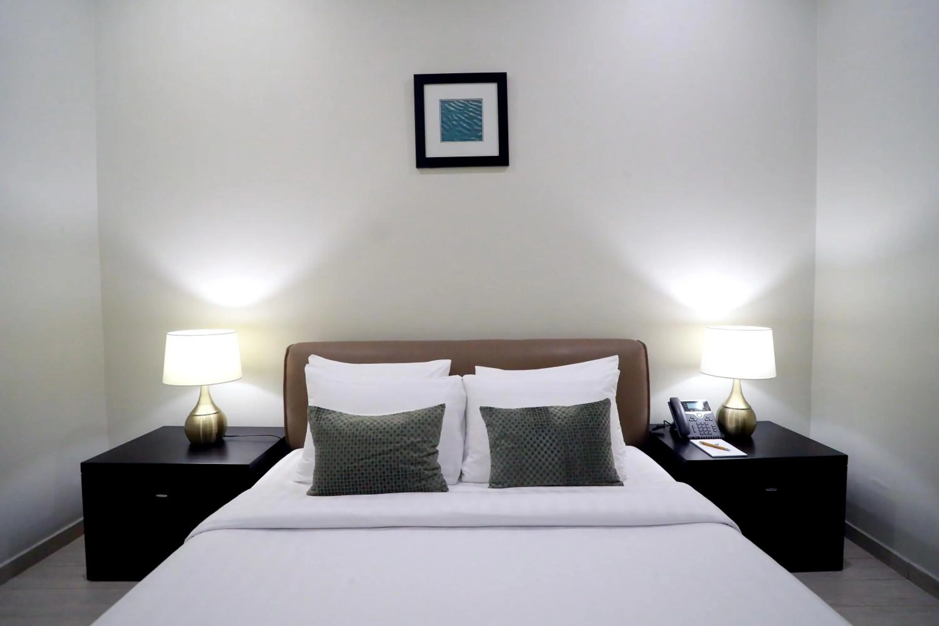 Bed in Dragon Beach Hotel