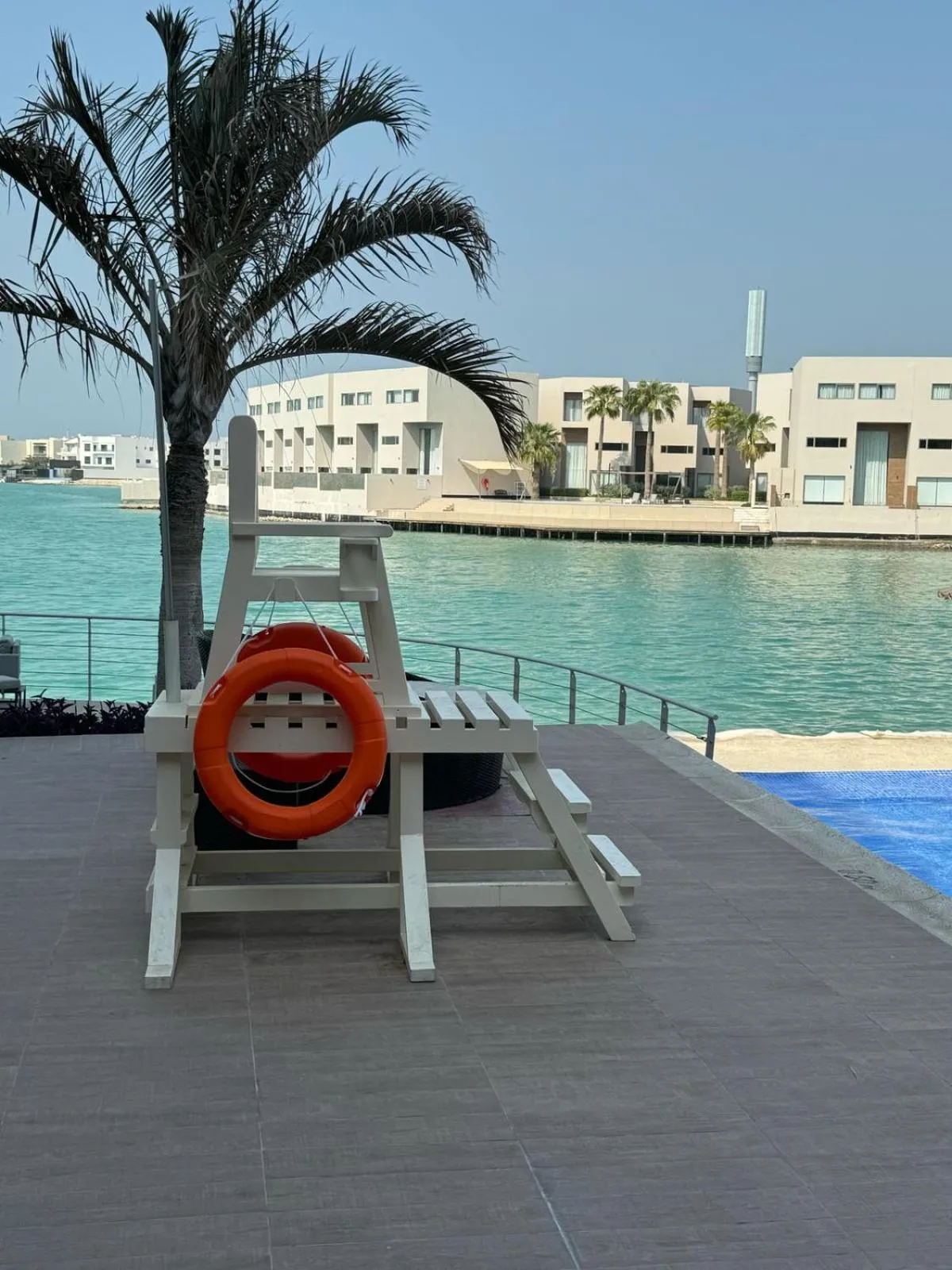 Pool view in Dragon Beach Hotel