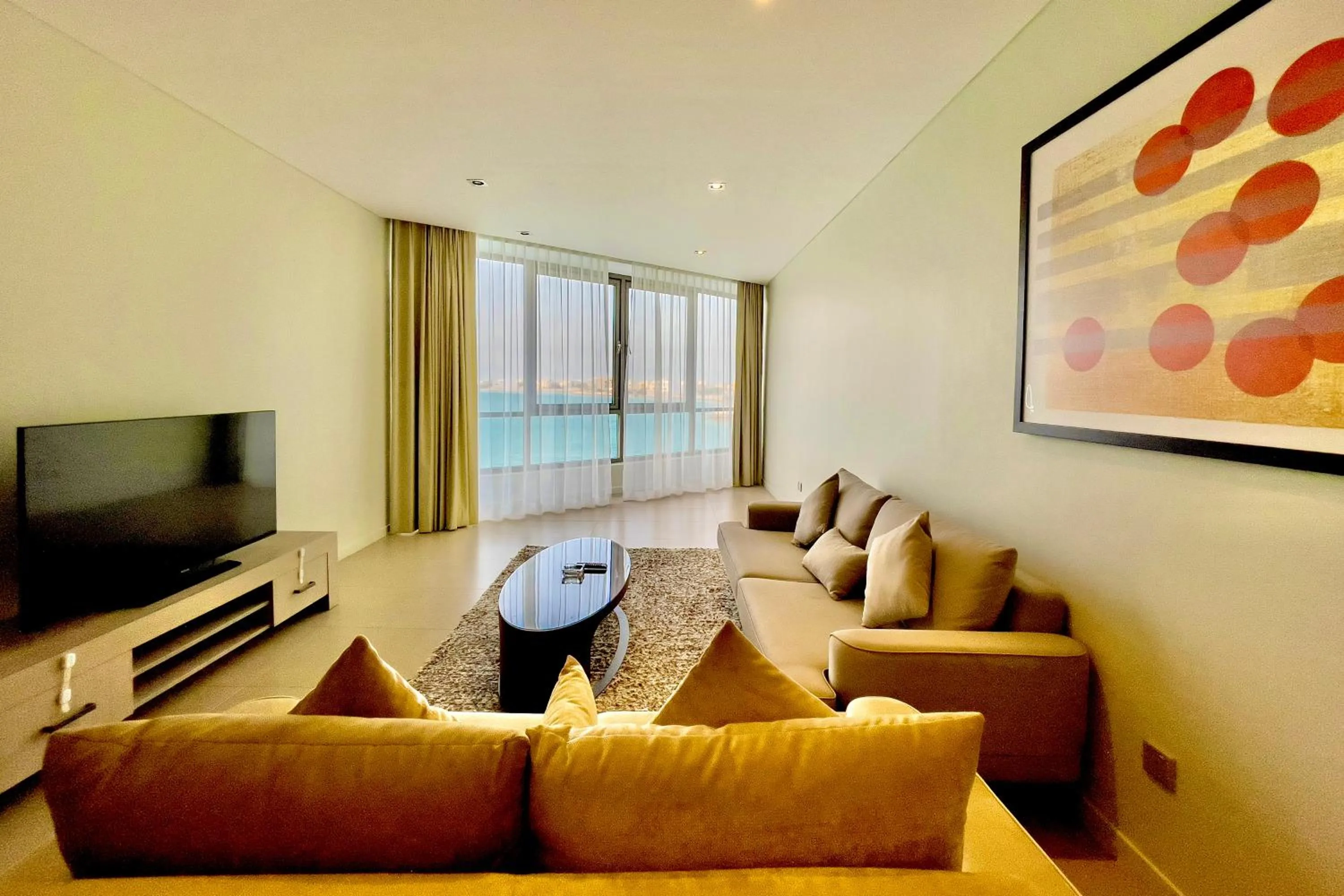 Seating area in Dragon Beach Hotel