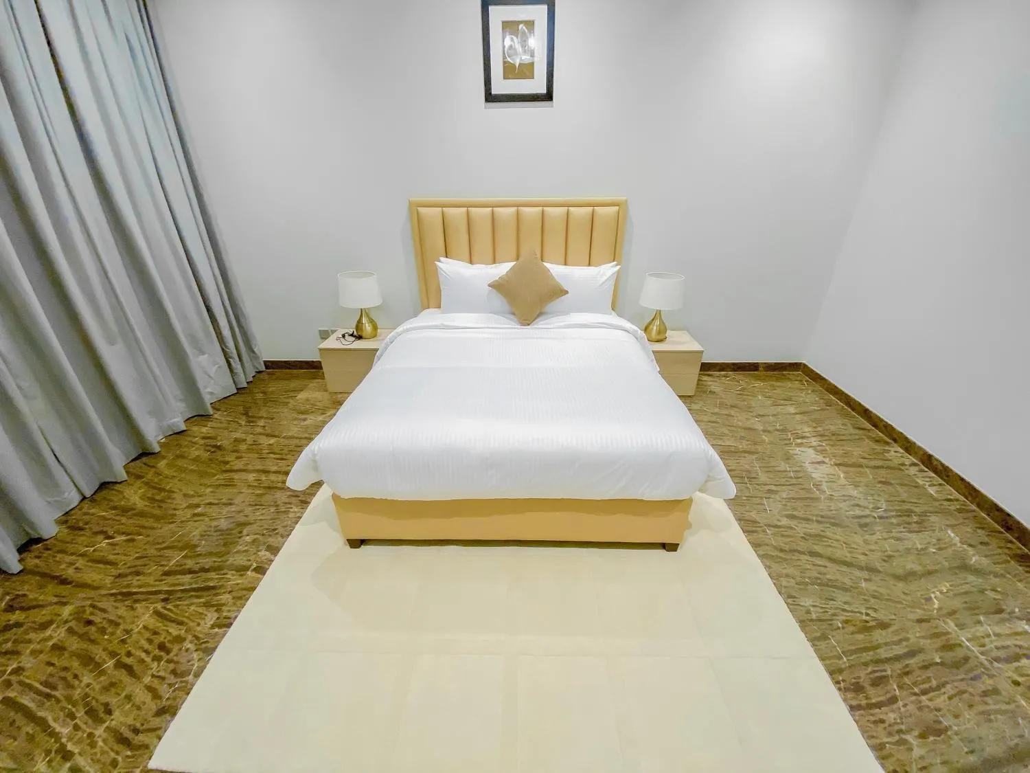 Bed in Dragon Beach Hotel