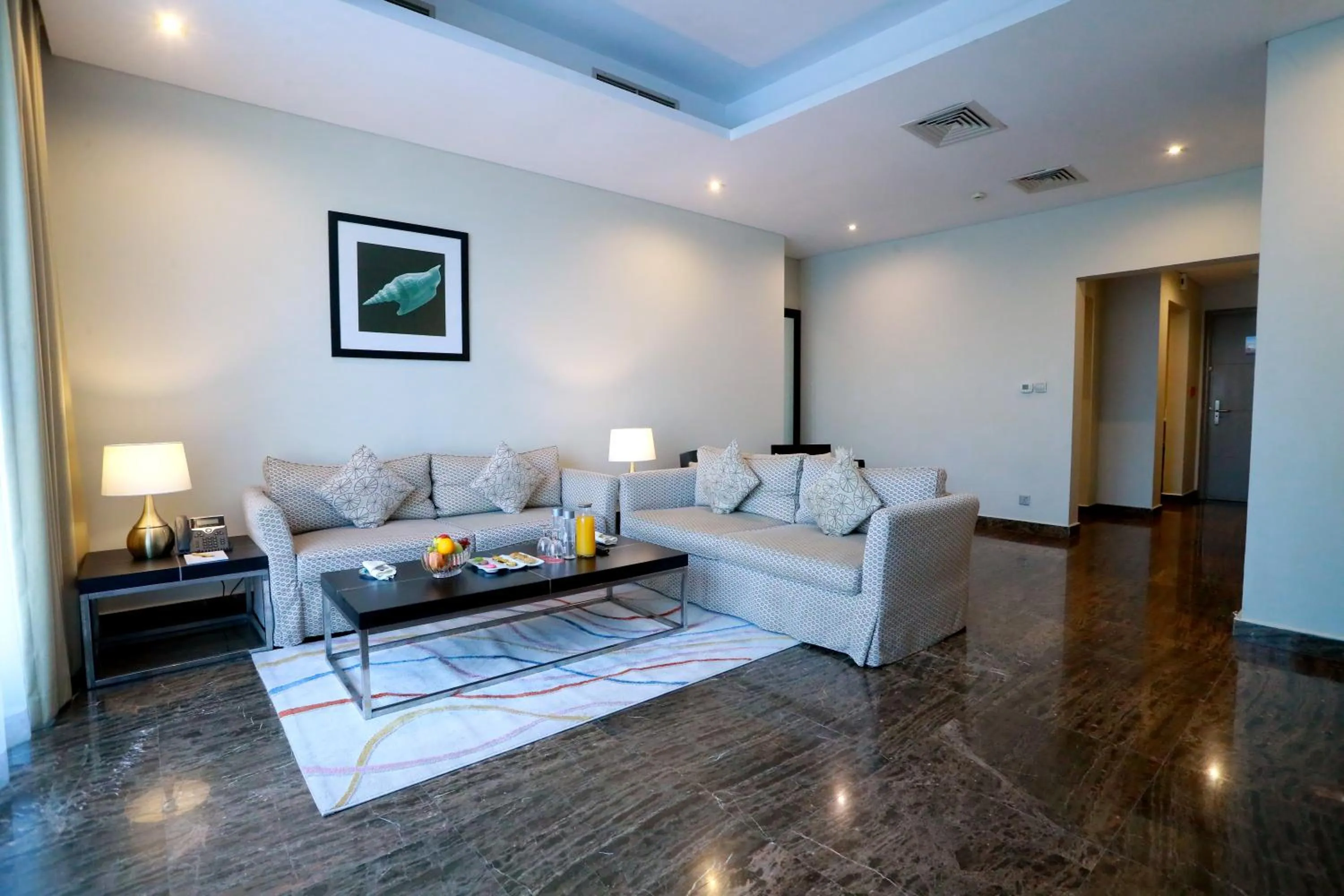 Living room in Dragon Beach Hotel