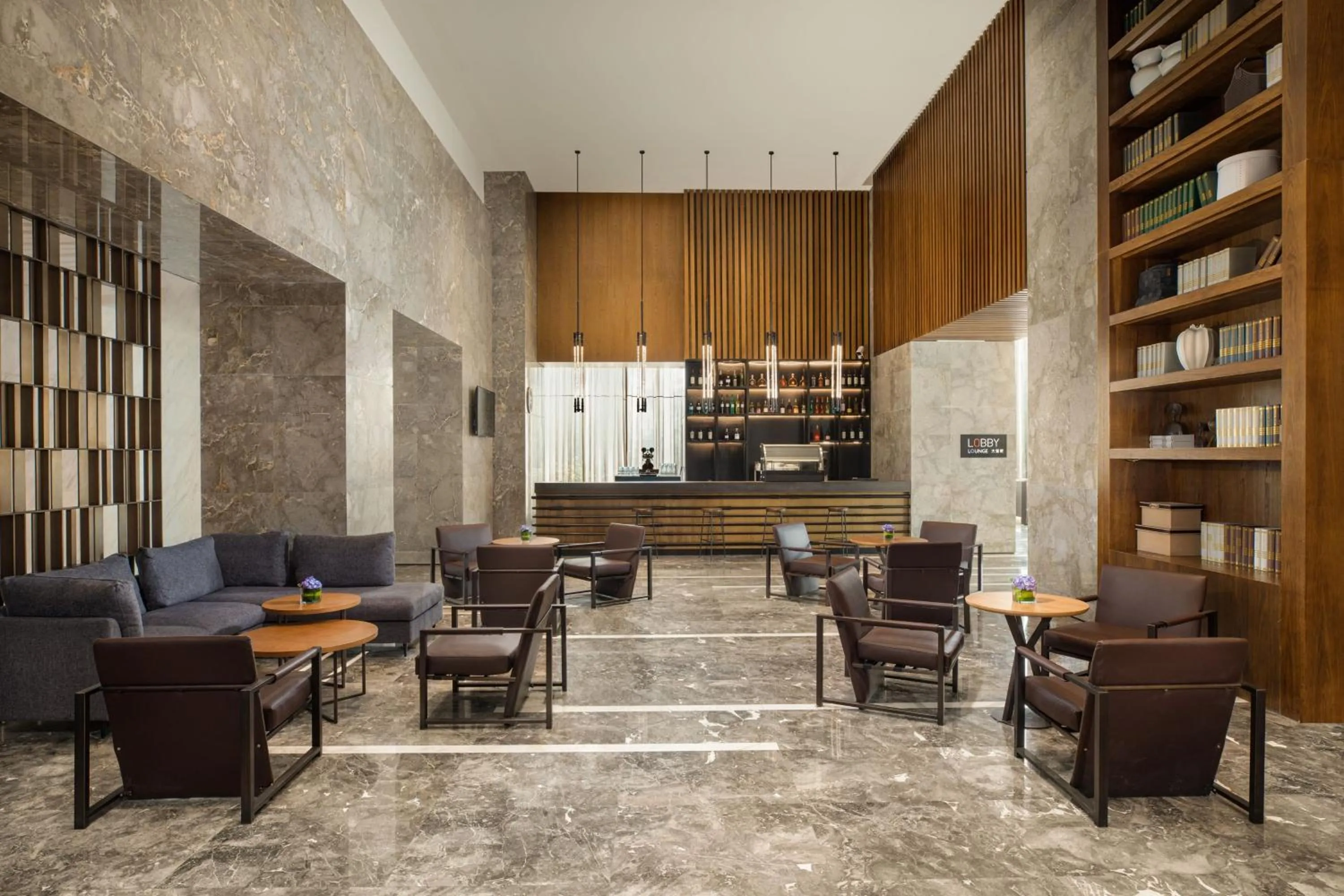 Lobby or reception in Four Points by Sheraton Shanghai, Kangqiao
