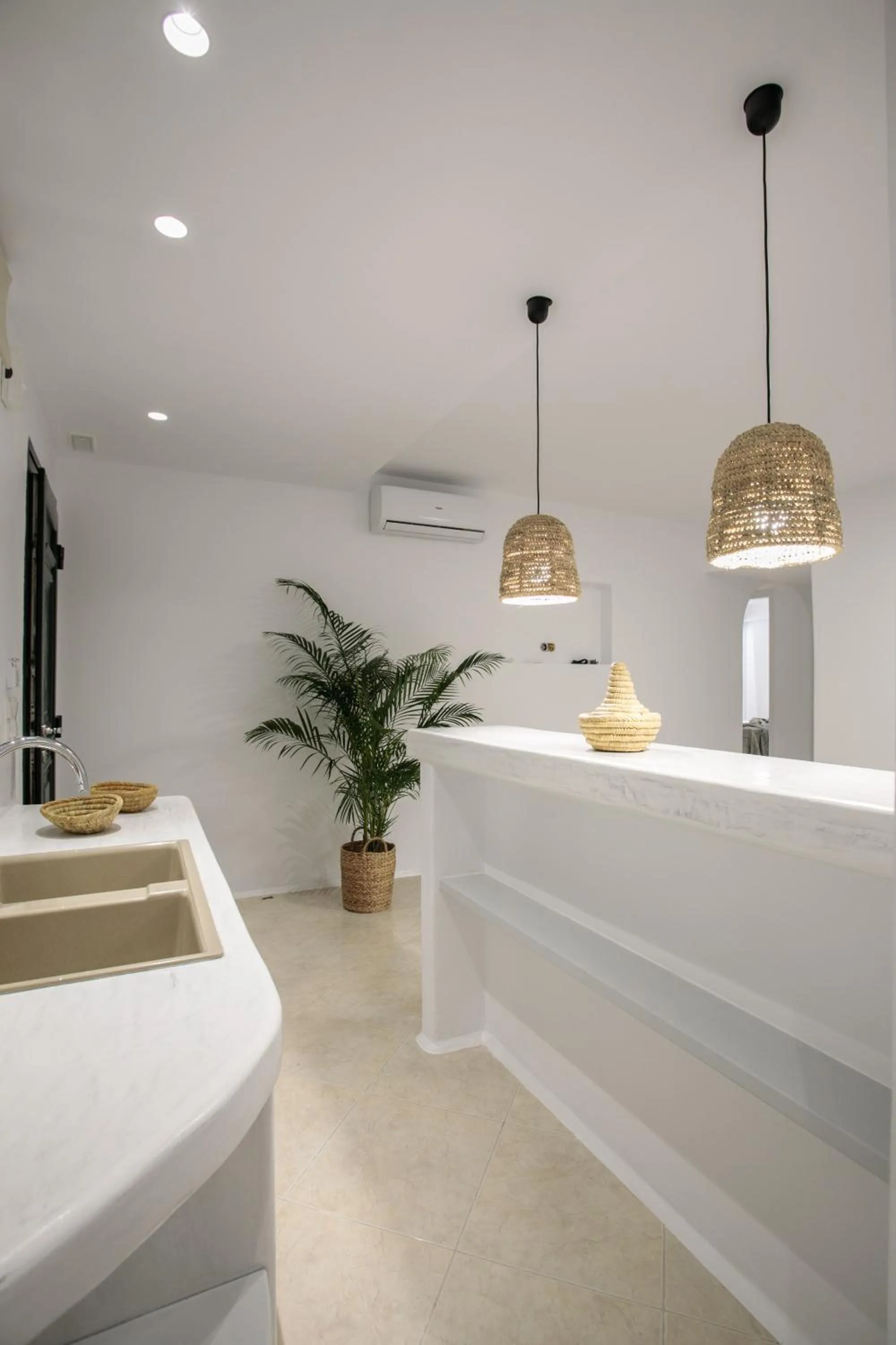 Bed in Iphimedeia Luxury Hotel & Suites