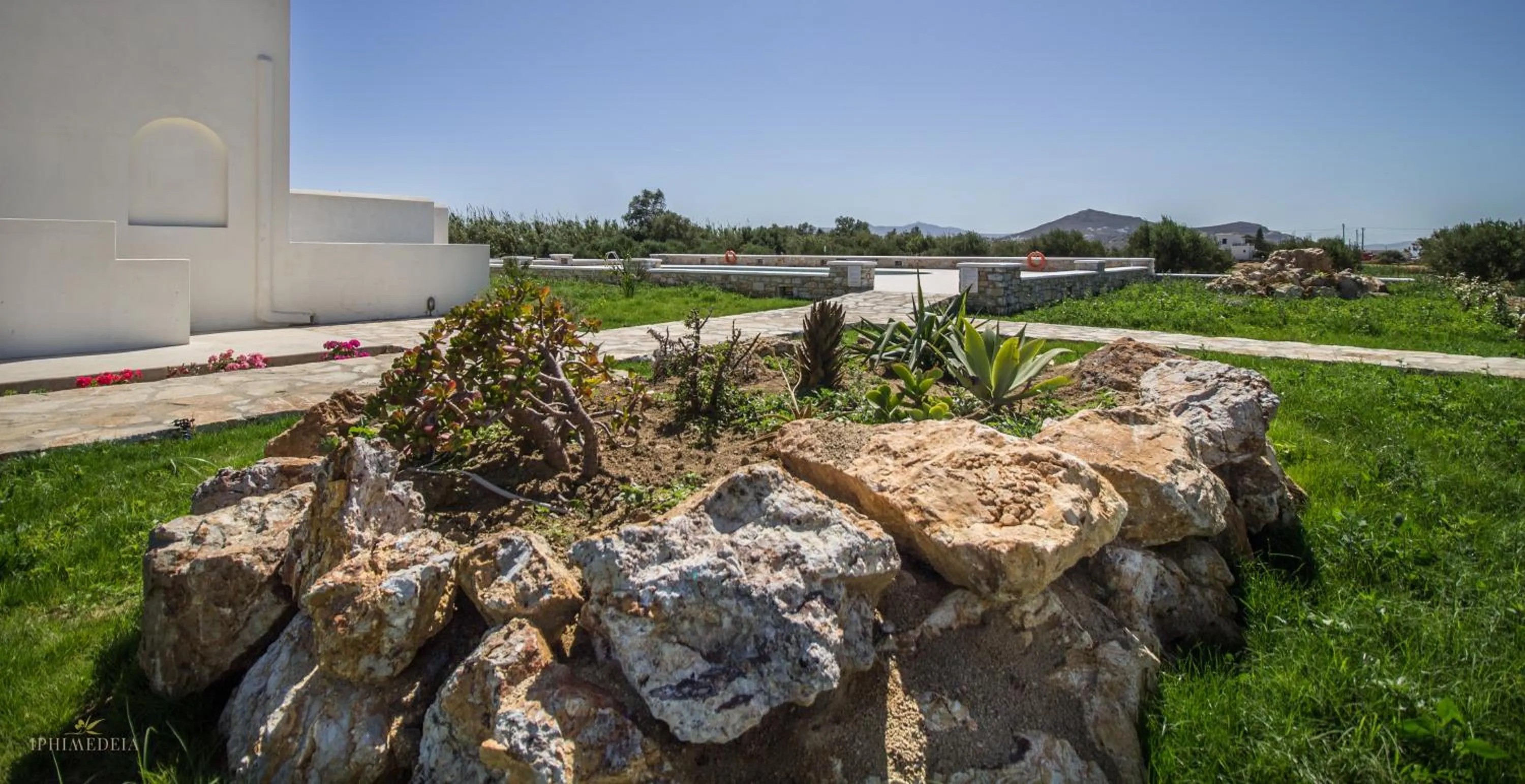 Garden in Iphimedeia Luxury Hotel & Suites