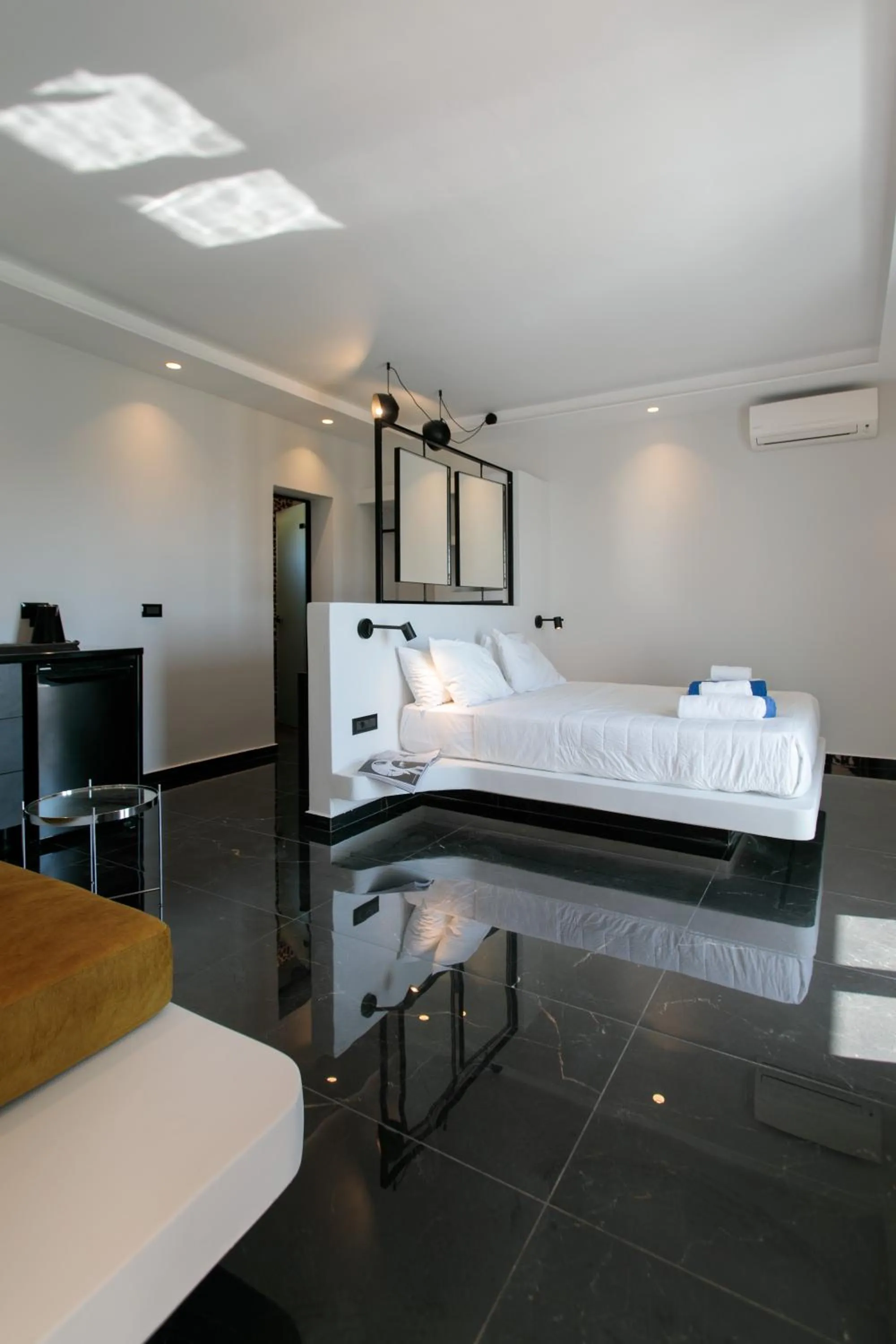 Bed in Iphimedeia Luxury Hotel & Suites