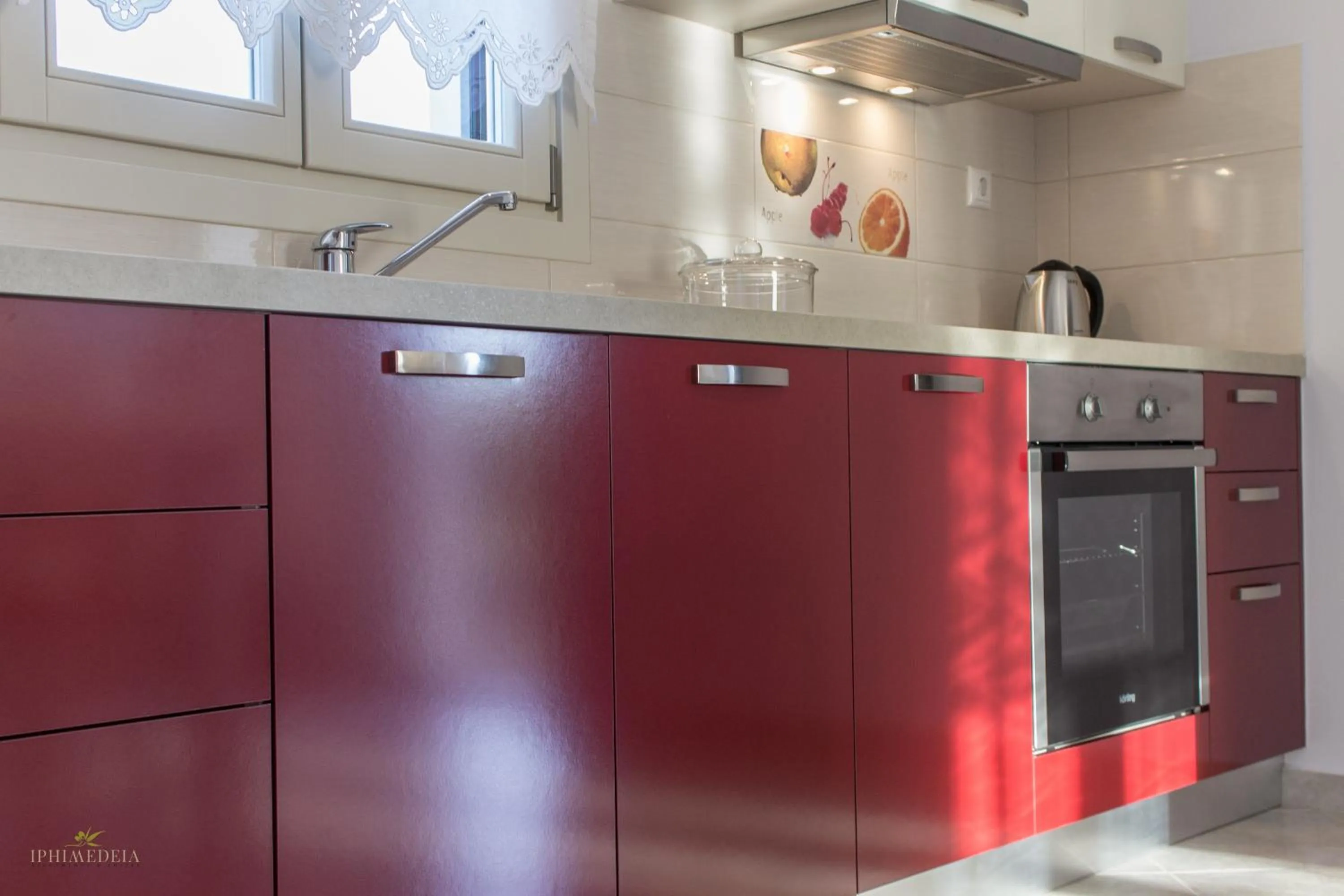 Kitchen or kitchenette in Iphimedeia Luxury Hotel & Suites