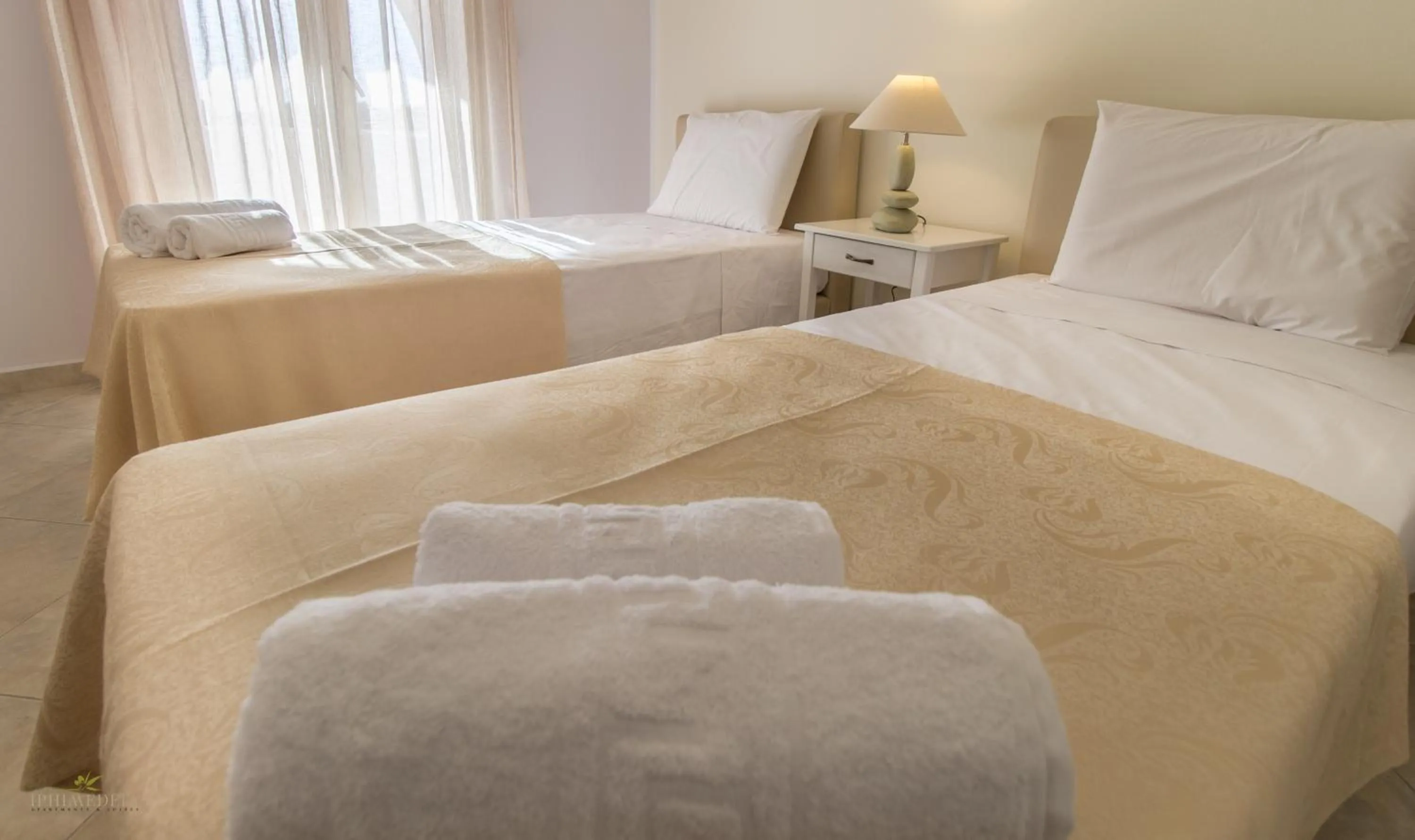 Bedroom, Bed in Iphimedeia Luxury Hotel & Suites