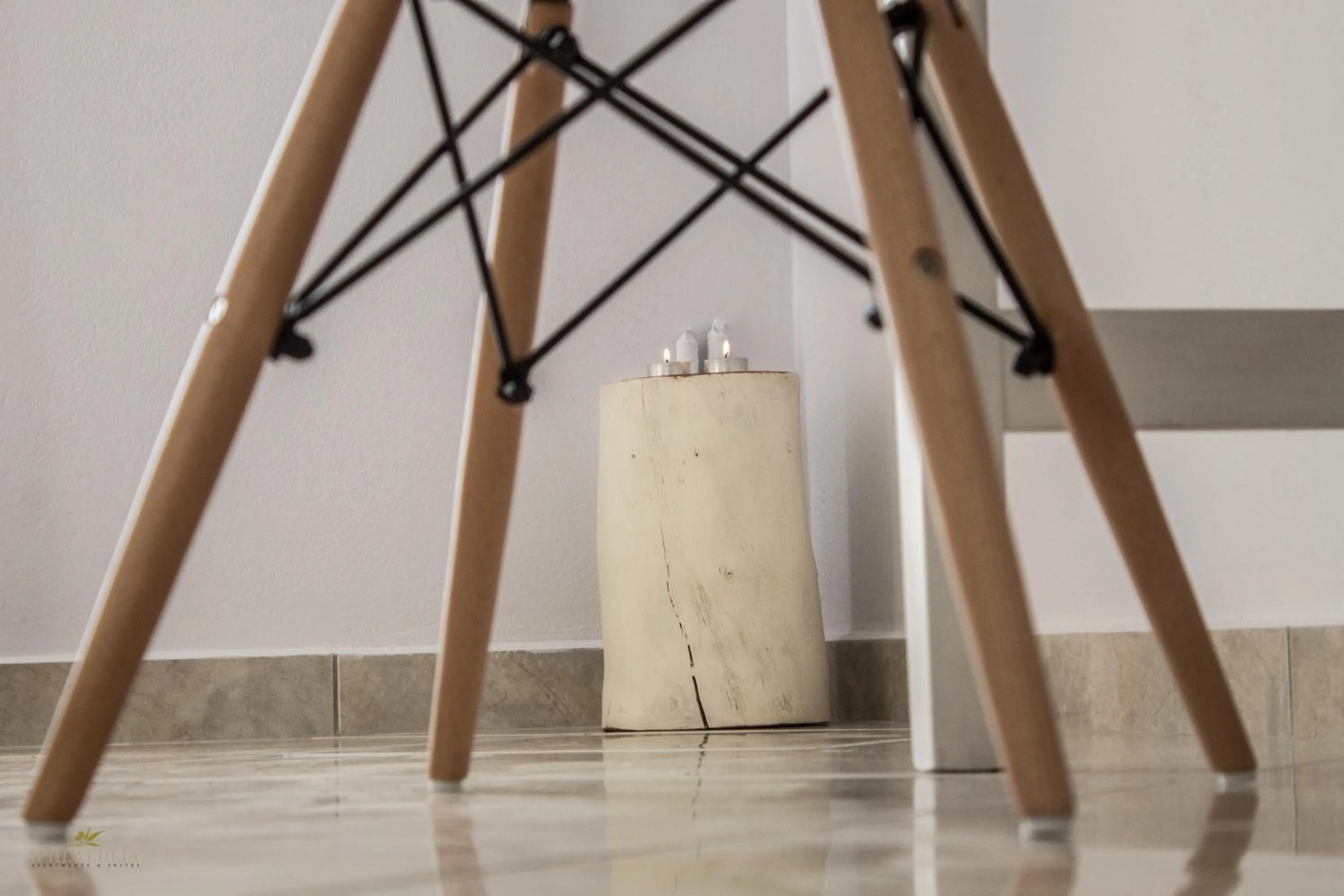 Decorative detail in Iphimedeia Luxury Hotel & Suites