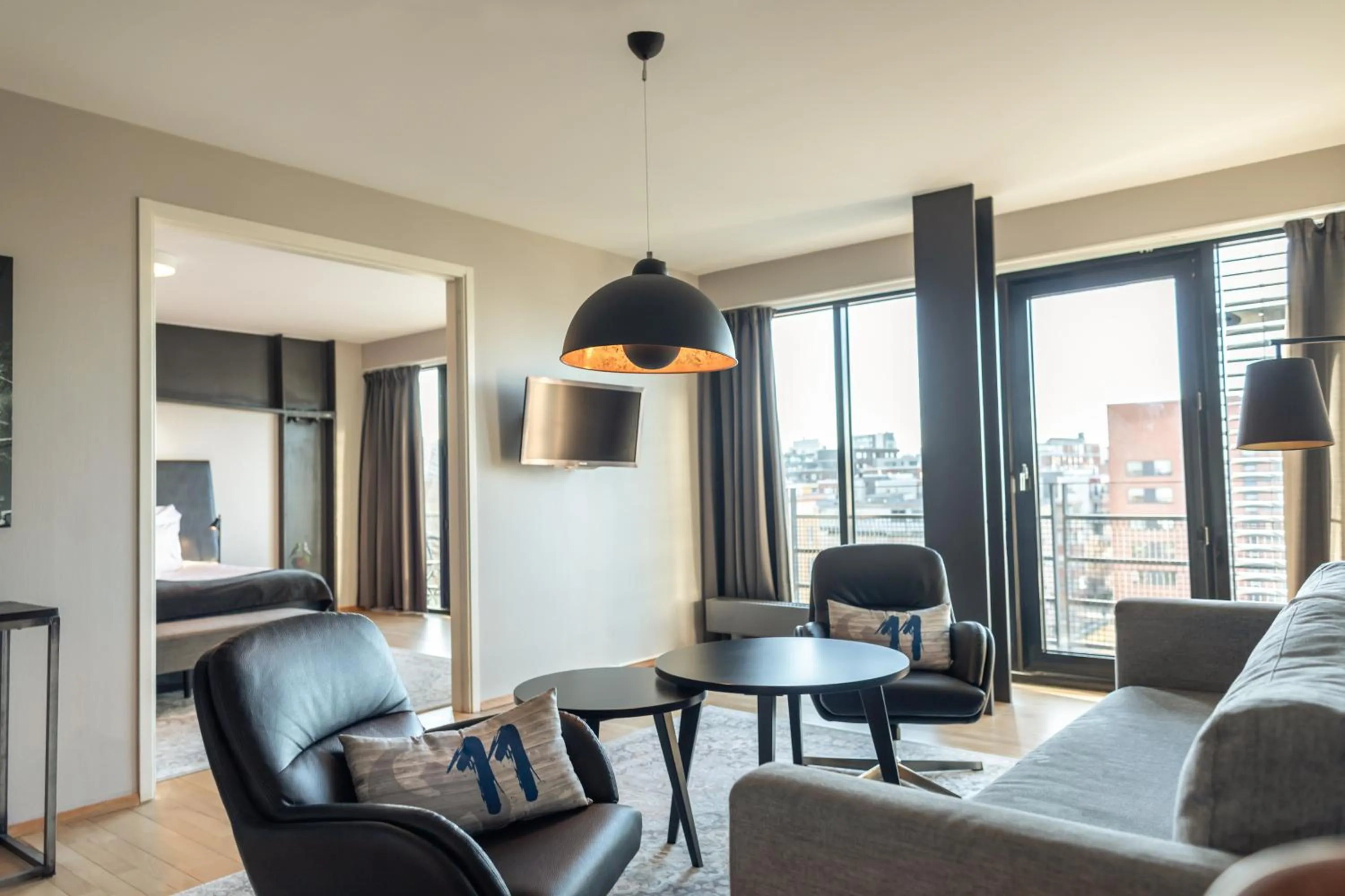 Living room in Quality Hotel 11 & Eriksbergshallen