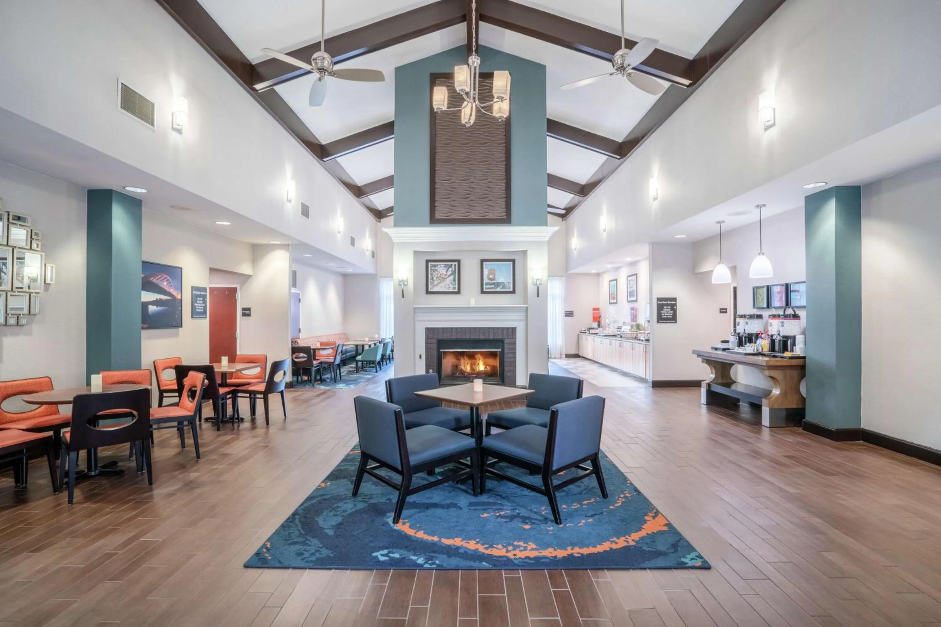 Lobby or reception in Hampton Inn & Suites Nashville Franklin