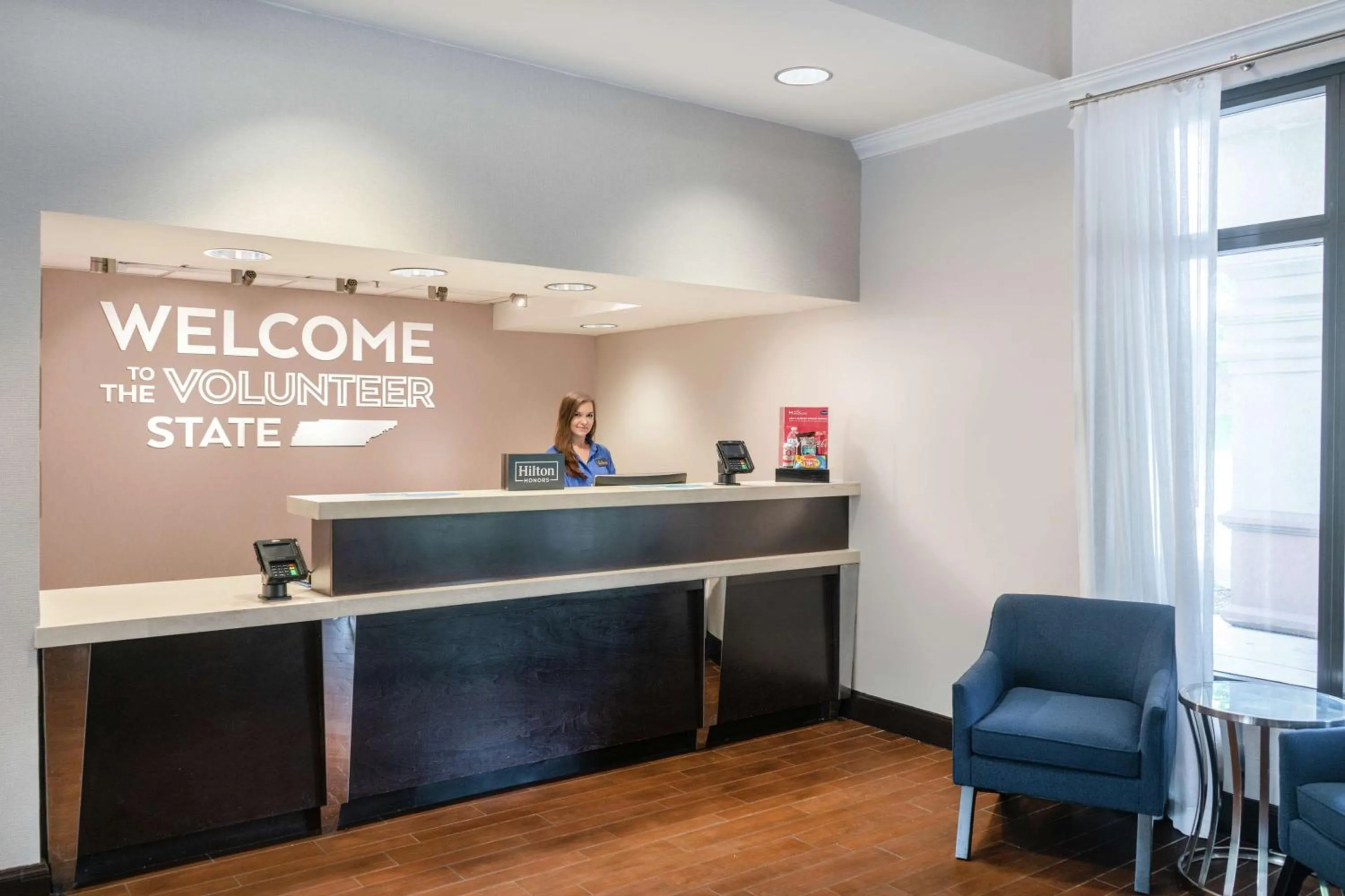 Lobby or reception in Hampton Inn & Suites Nashville Franklin