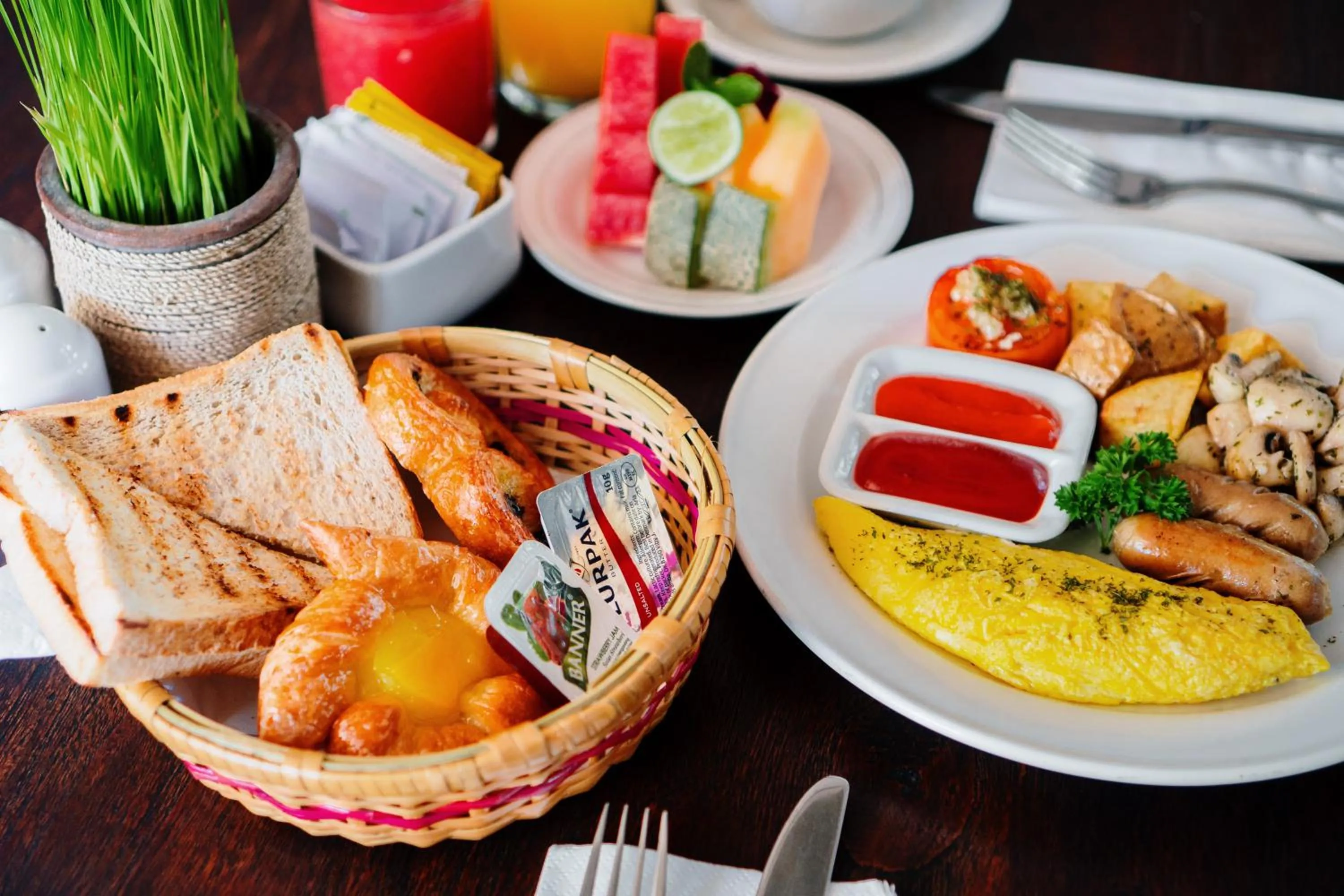 Breakfast in Akana Boutique Hotel