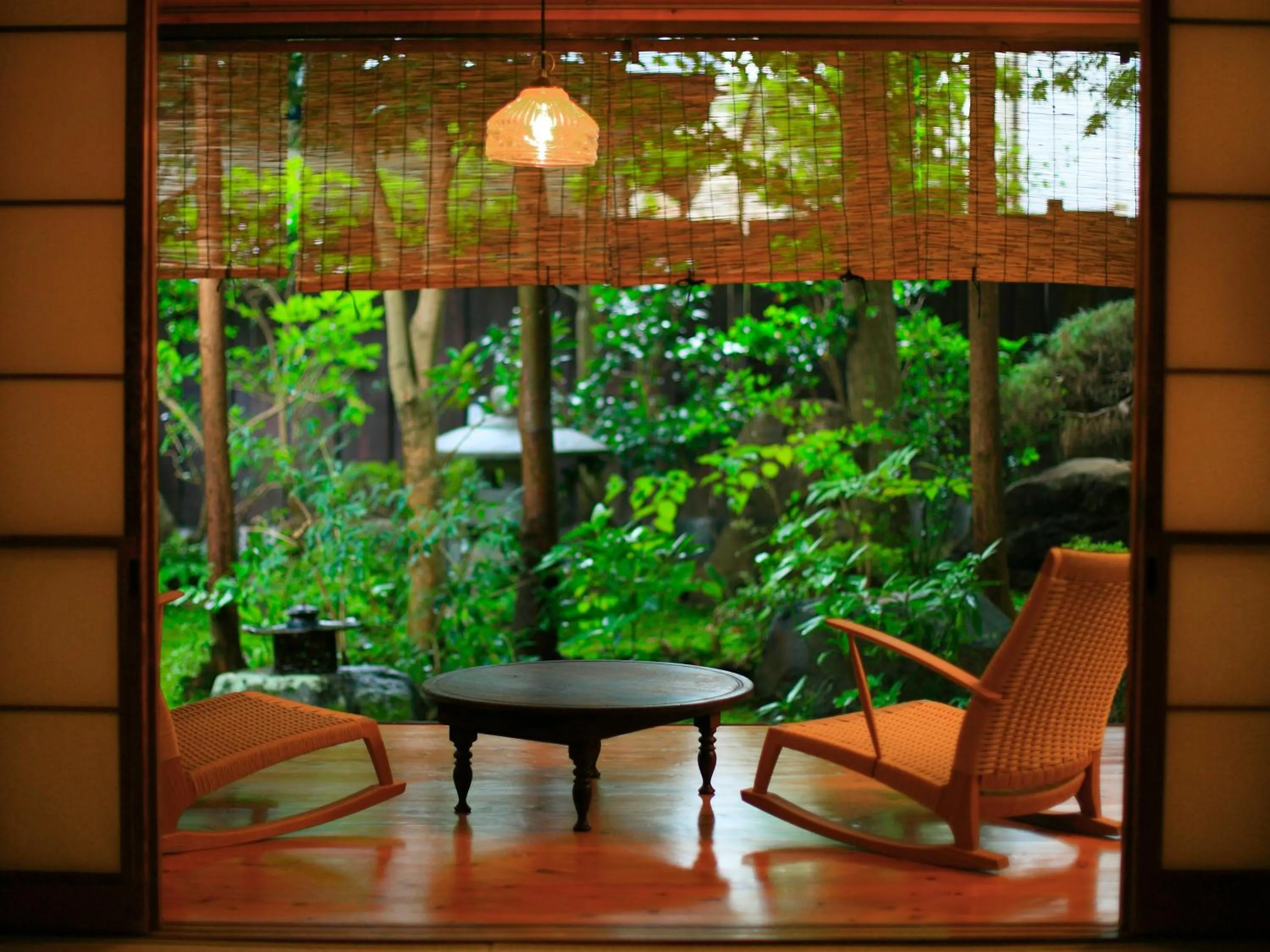 Garden view in Hanakanzashi