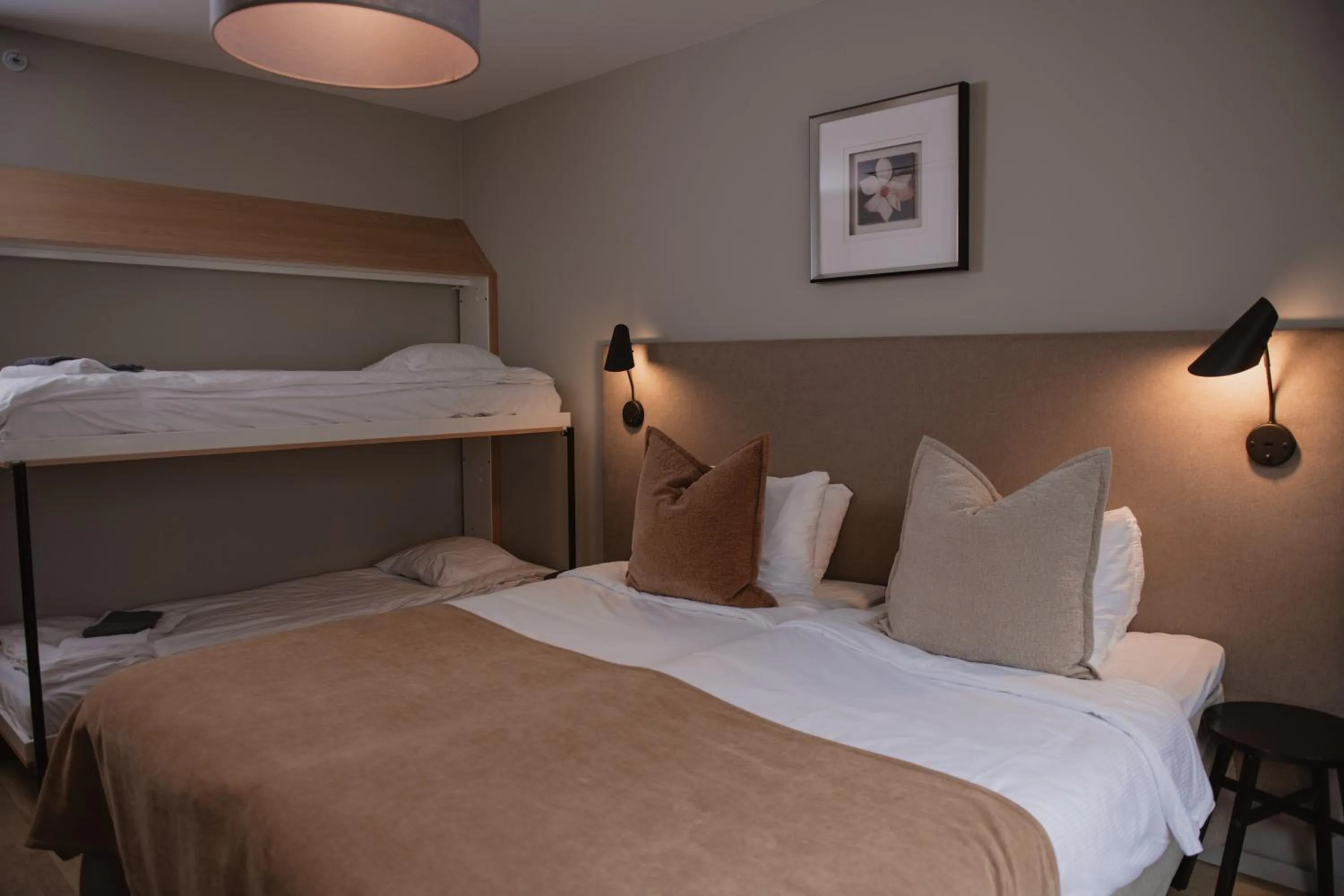 Bed in Home Hotel Odin