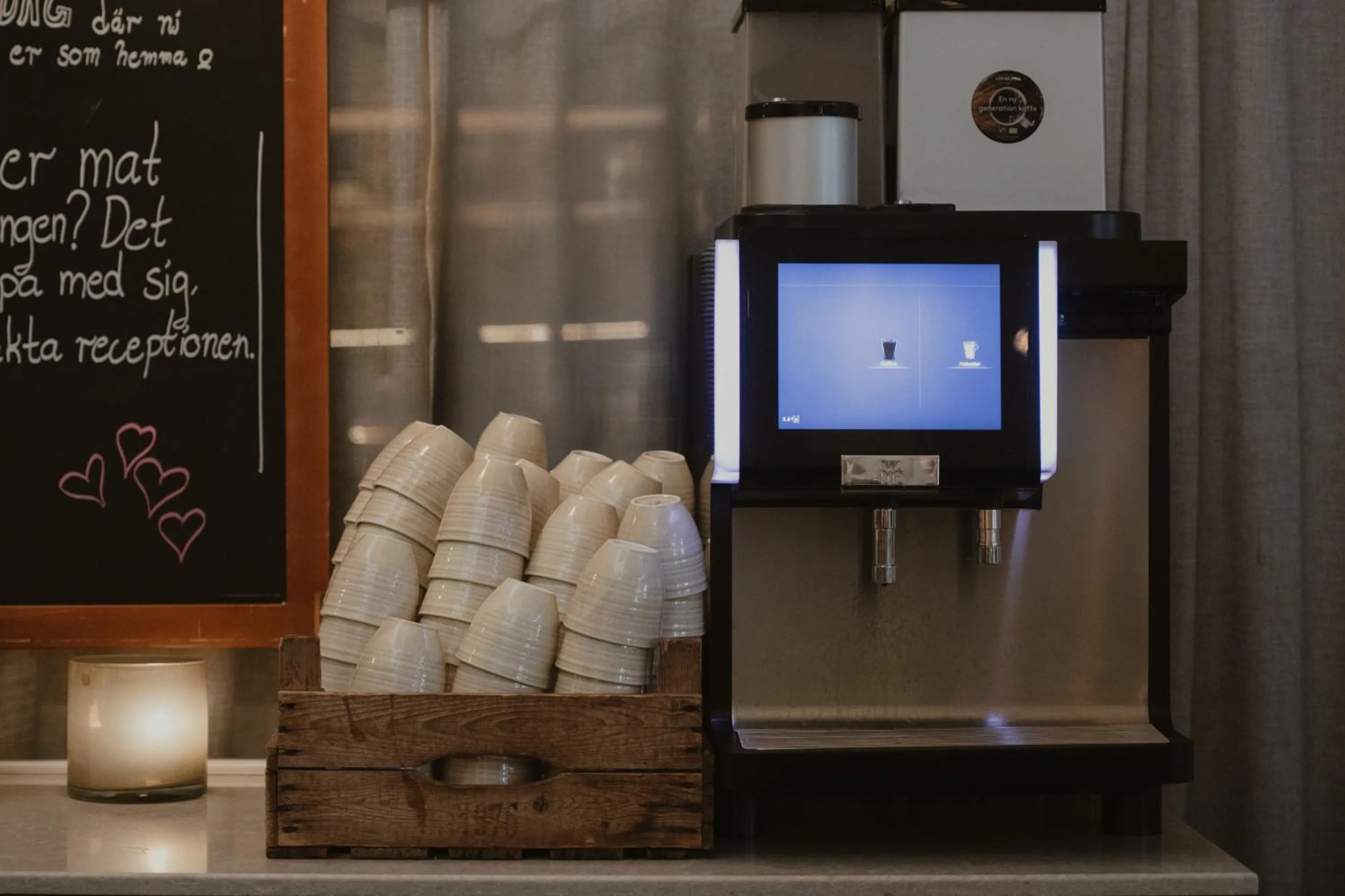 Coffee/tea facilities in Home Hotel Odin