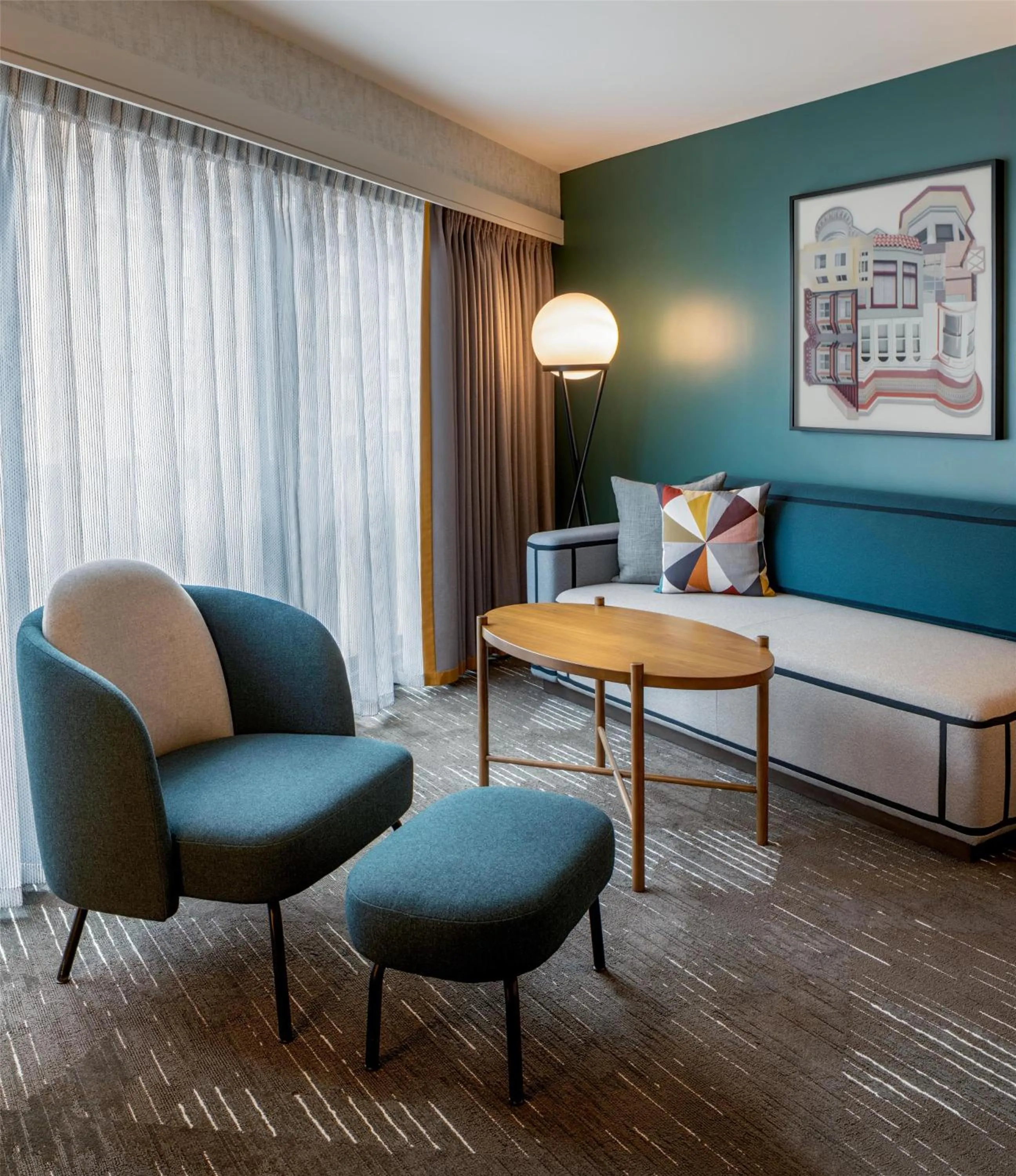 Bedroom in Hyatt Regency San Francisco