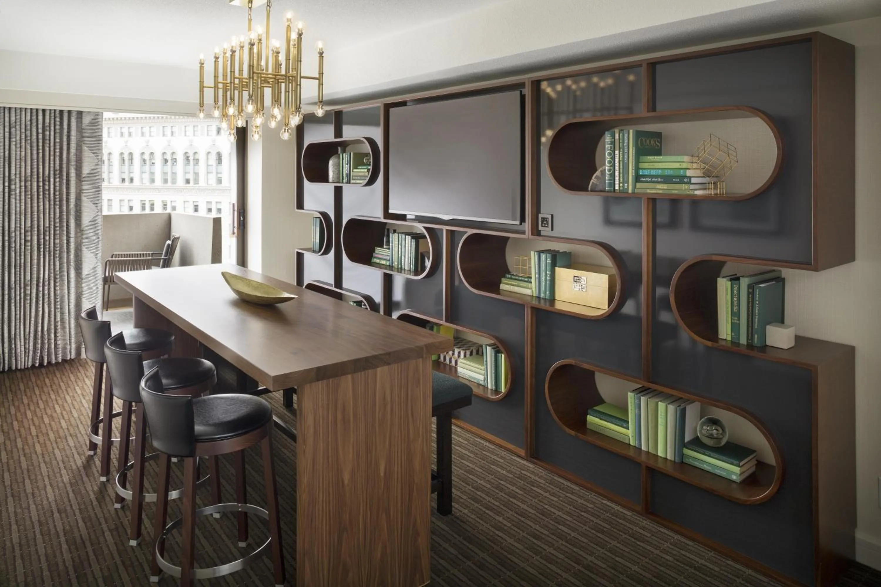 Photo of the whole room in Hyatt Regency San Francisco