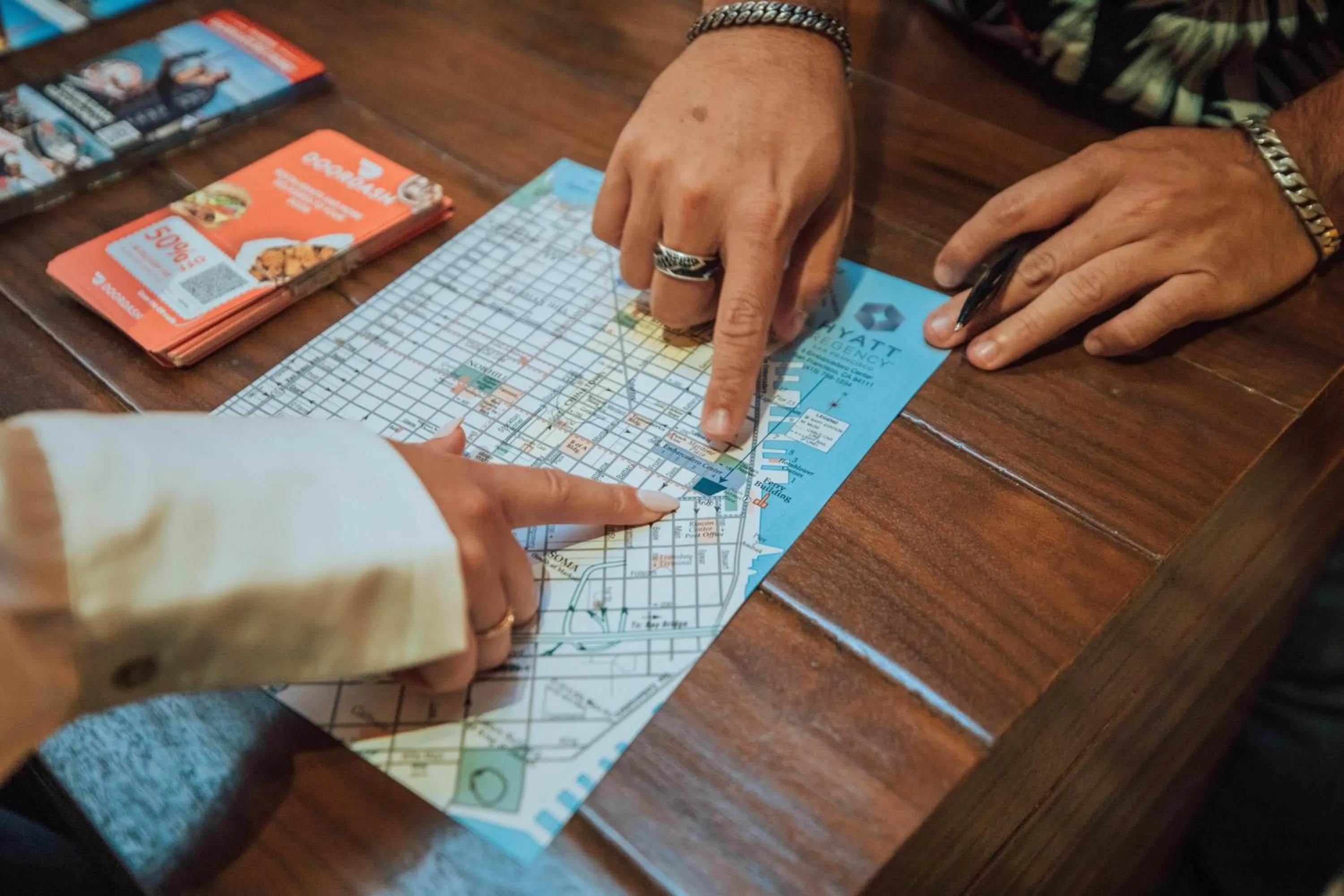 Location in Hyatt Regency San Francisco