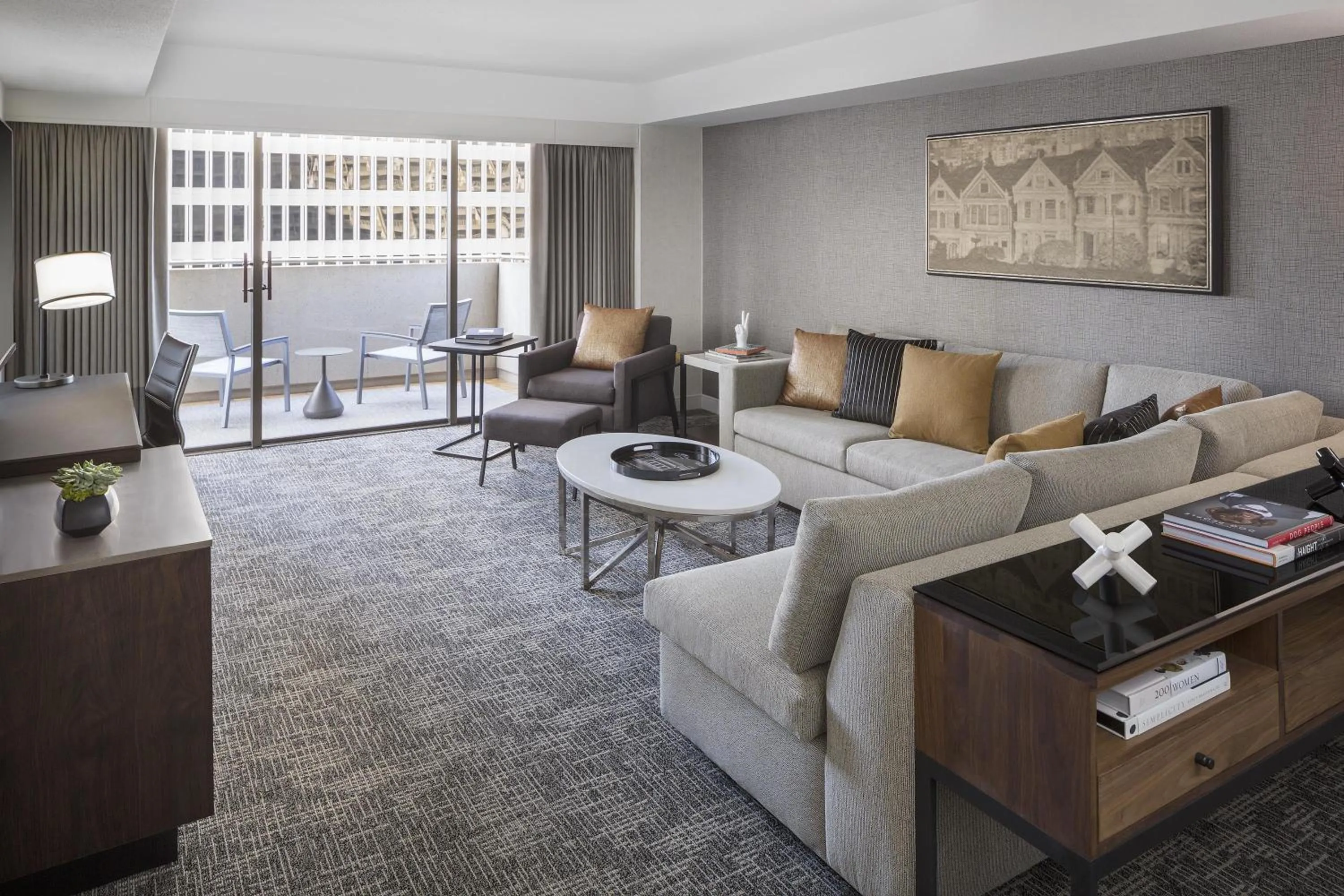 Photo of the whole room in Hyatt Regency San Francisco