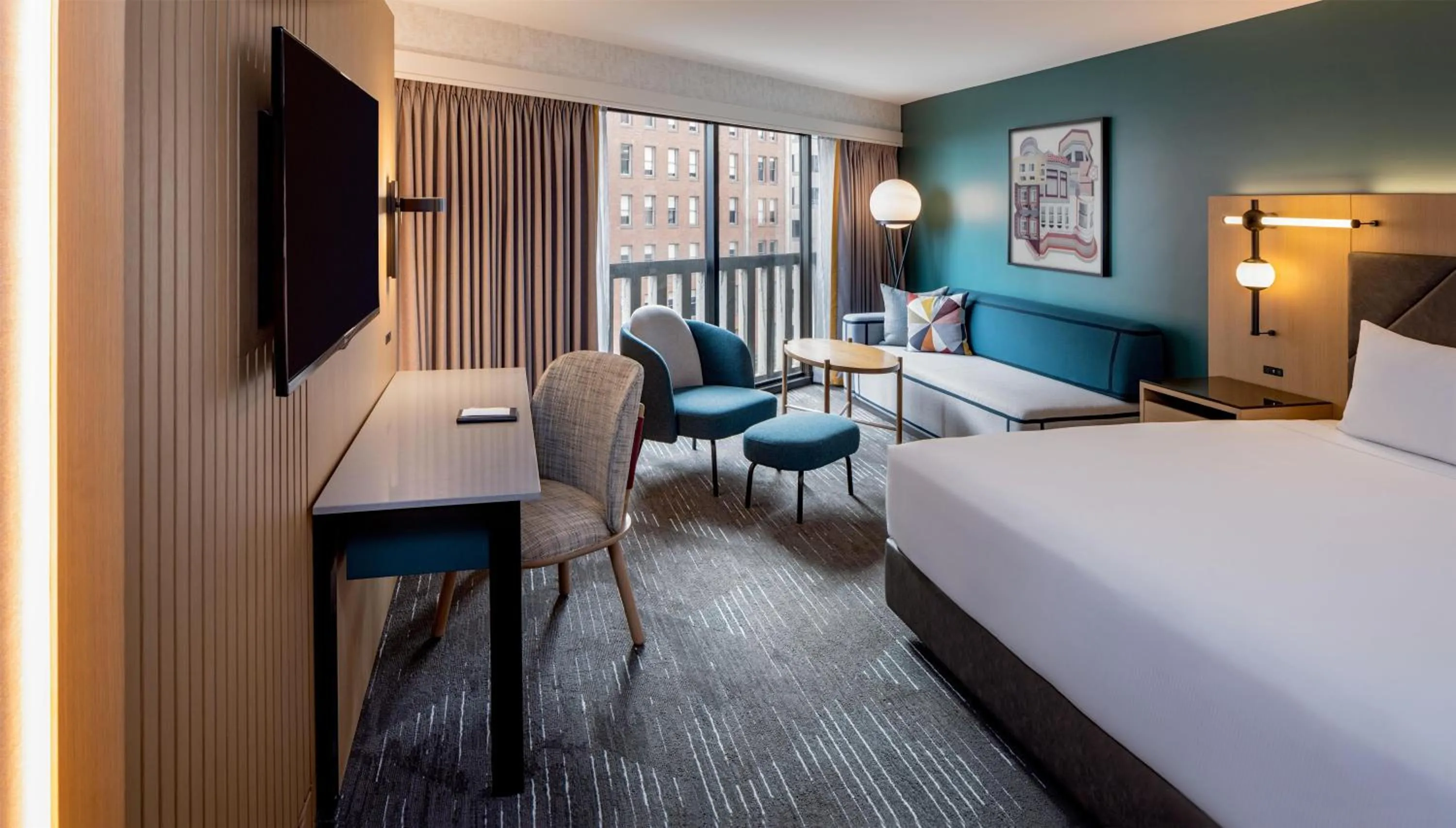 Bedroom, Bed in Hyatt Regency San Francisco