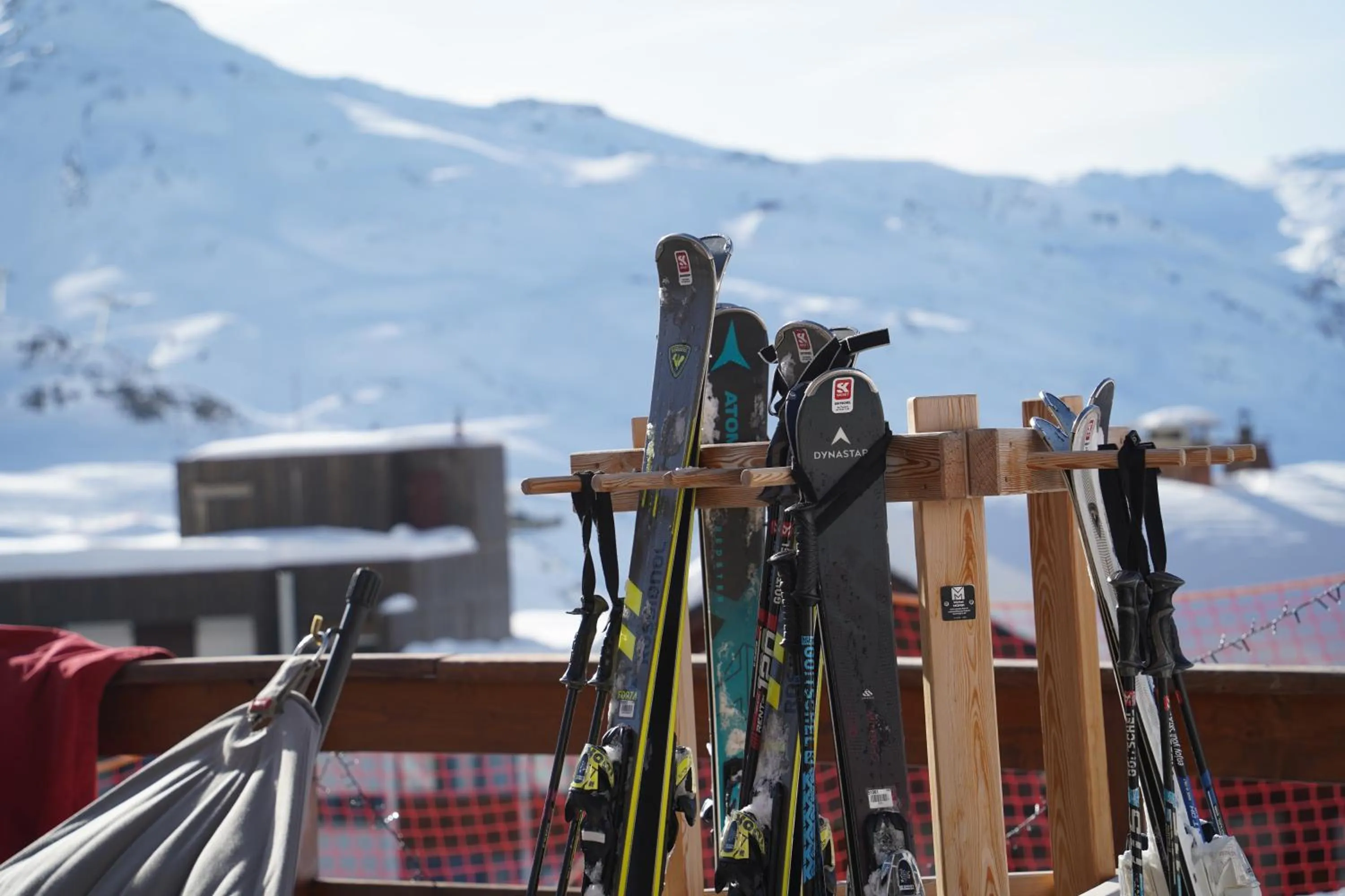 Patio in Hôtel Le Sherpa Val Thorens