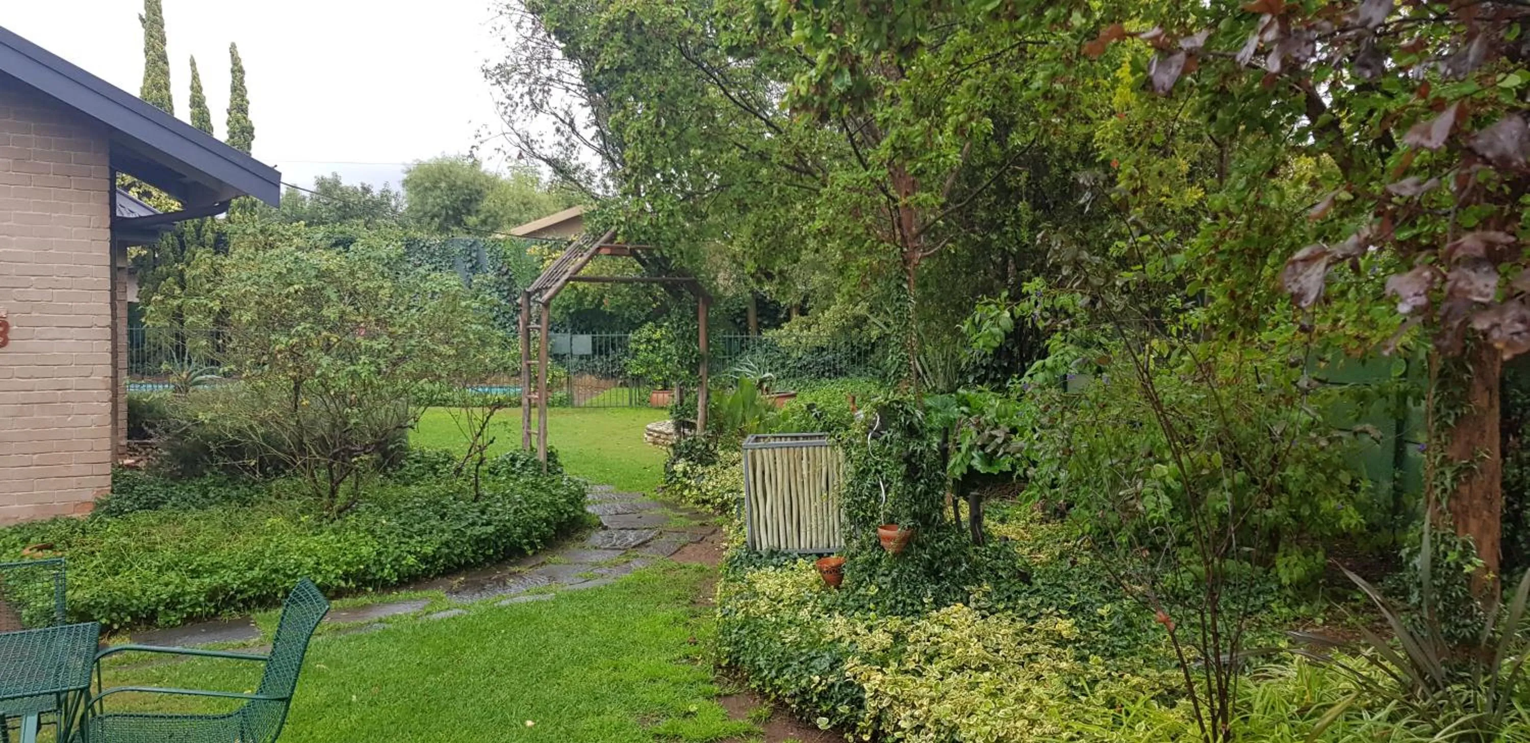 Garden in Dias Guest House