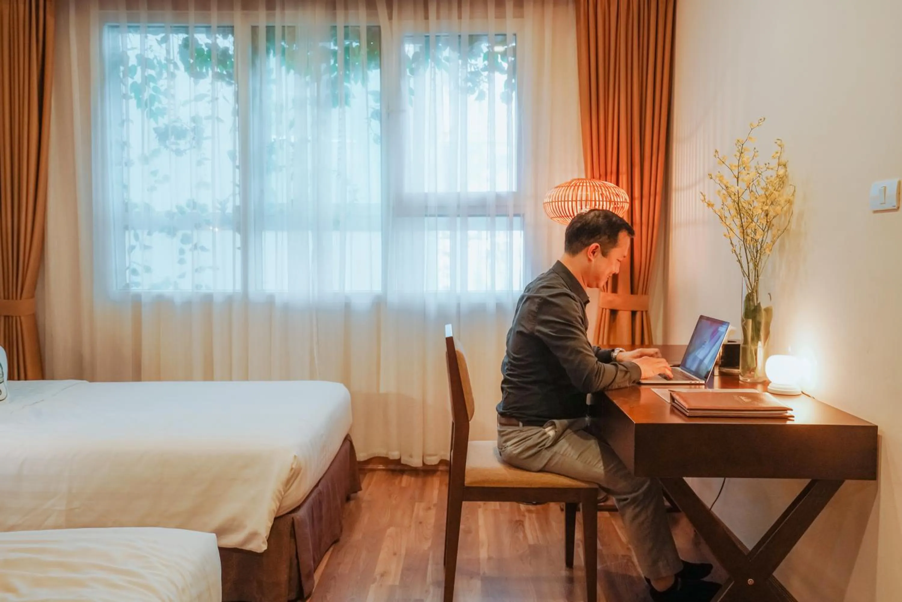 People in Thang Long Opera Hotel