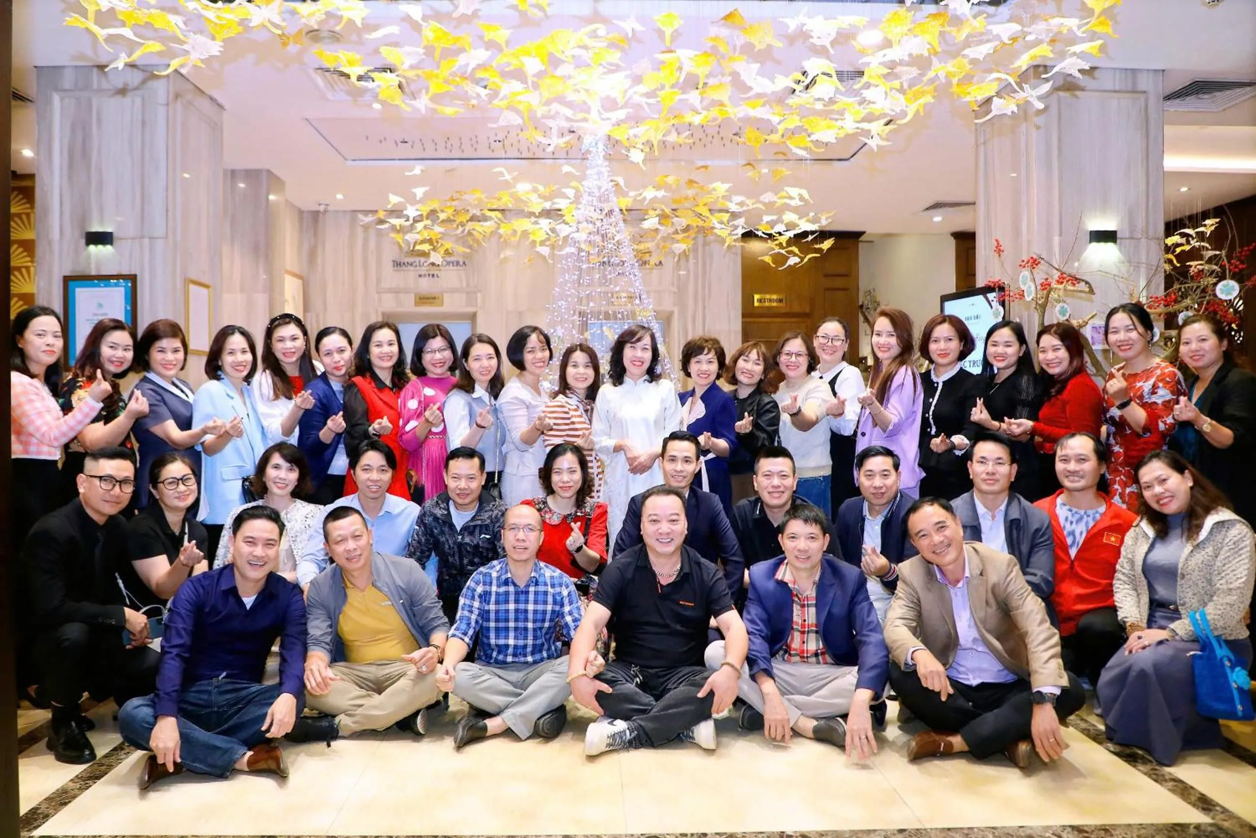 Guests in Thang Long Opera Hotel