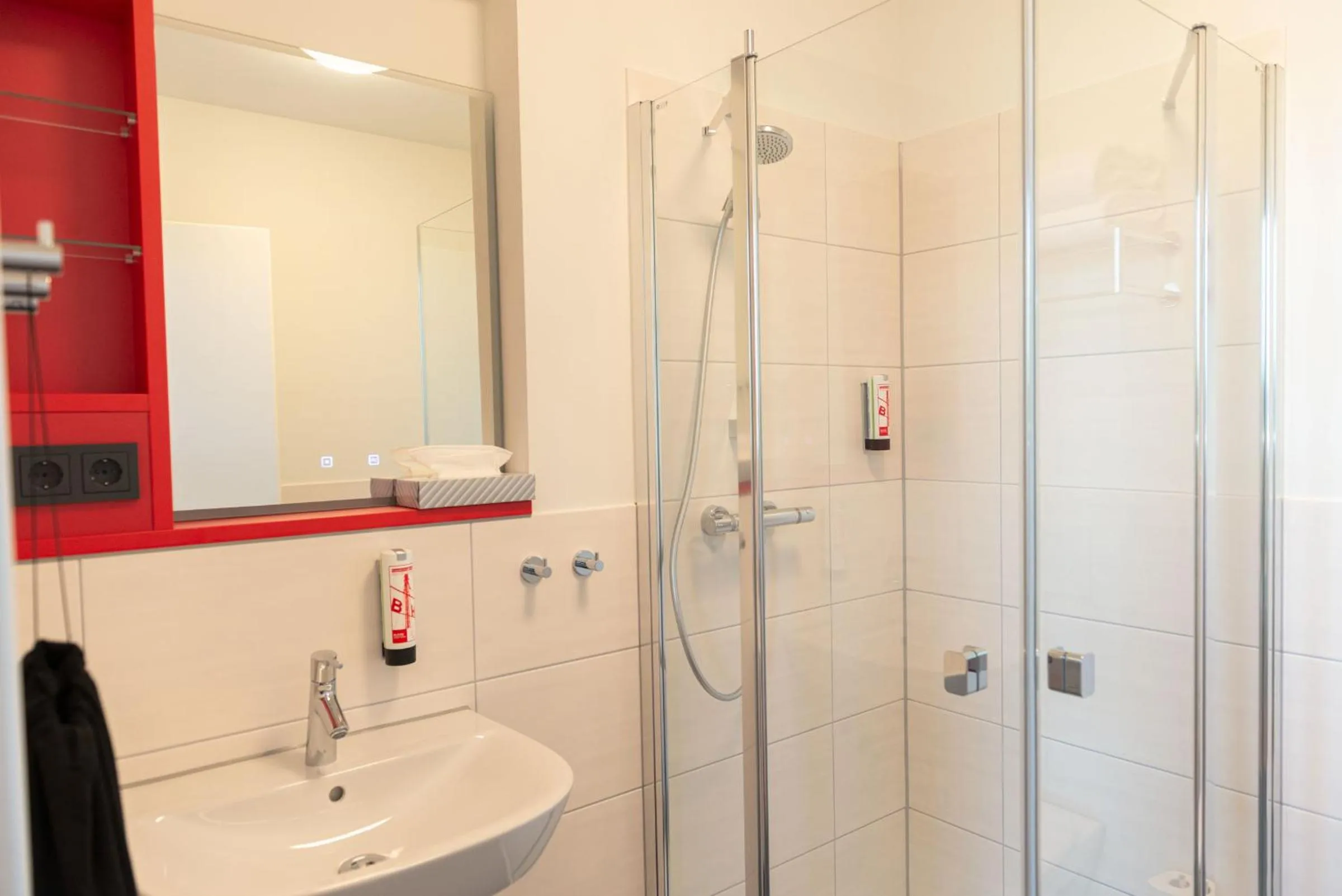 Shower in havenhostel Bremerhaven