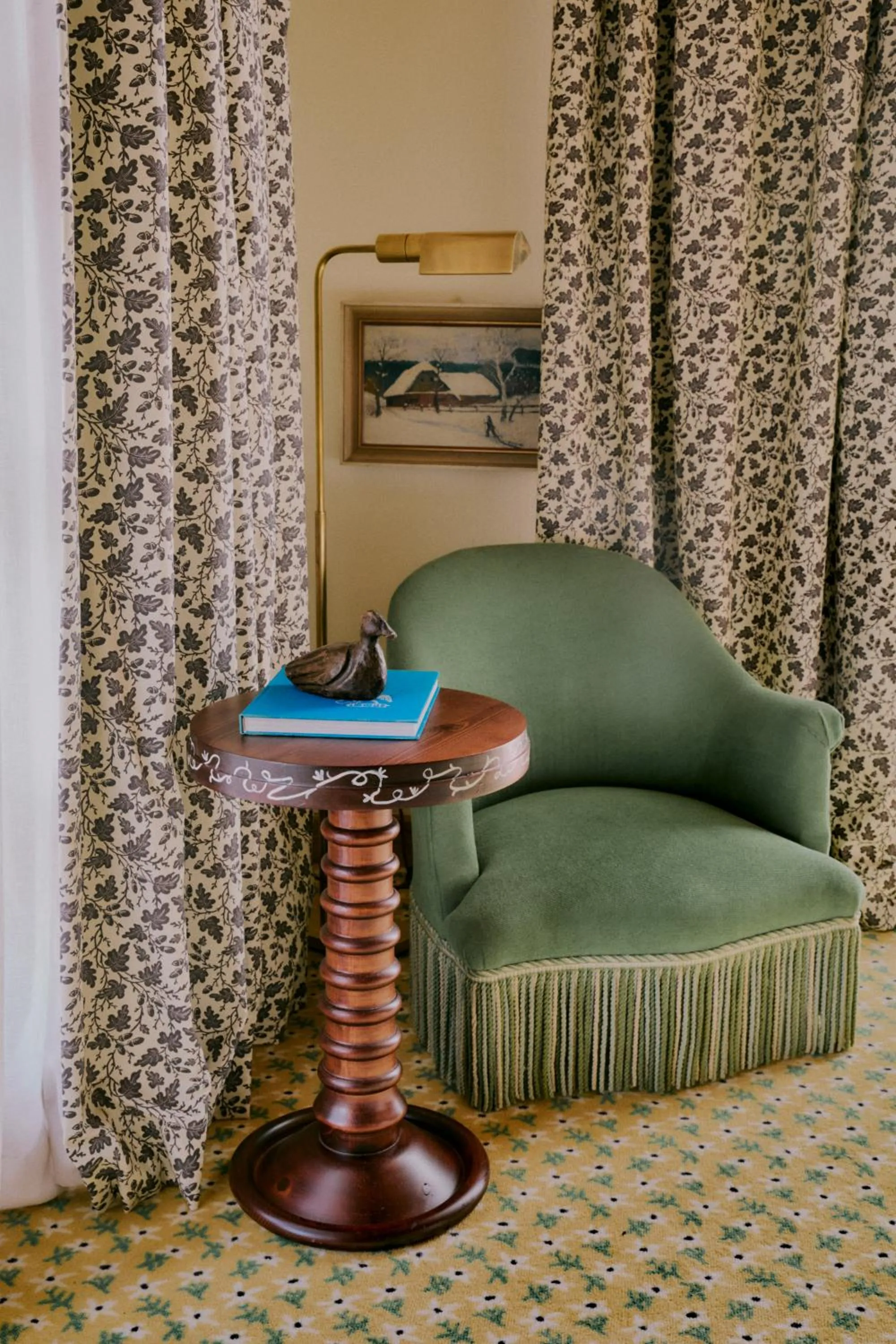 Living room in Hôtel Saint-Georges Relais & Châteaux