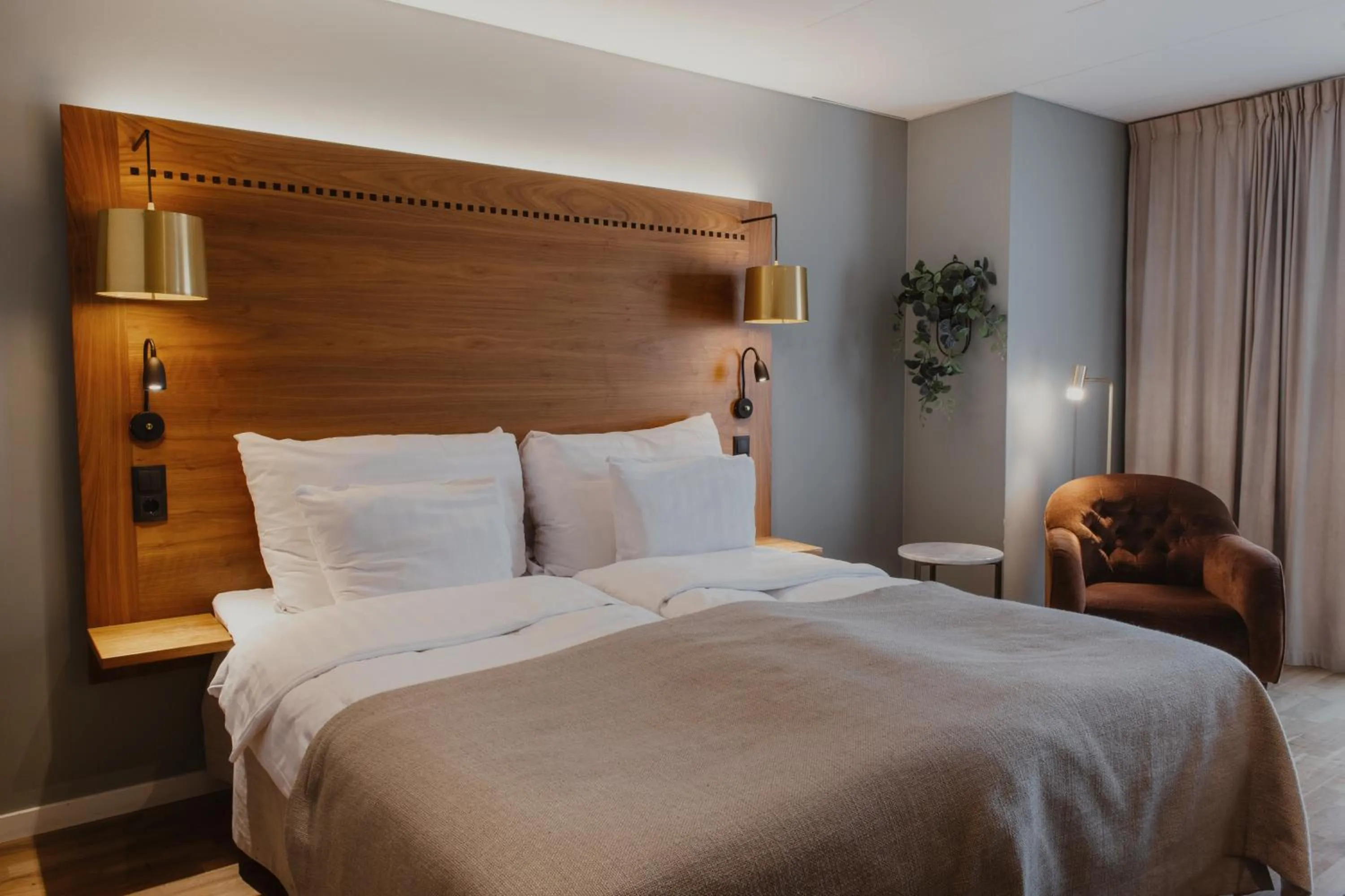 Bed in Home Hotel Temperance