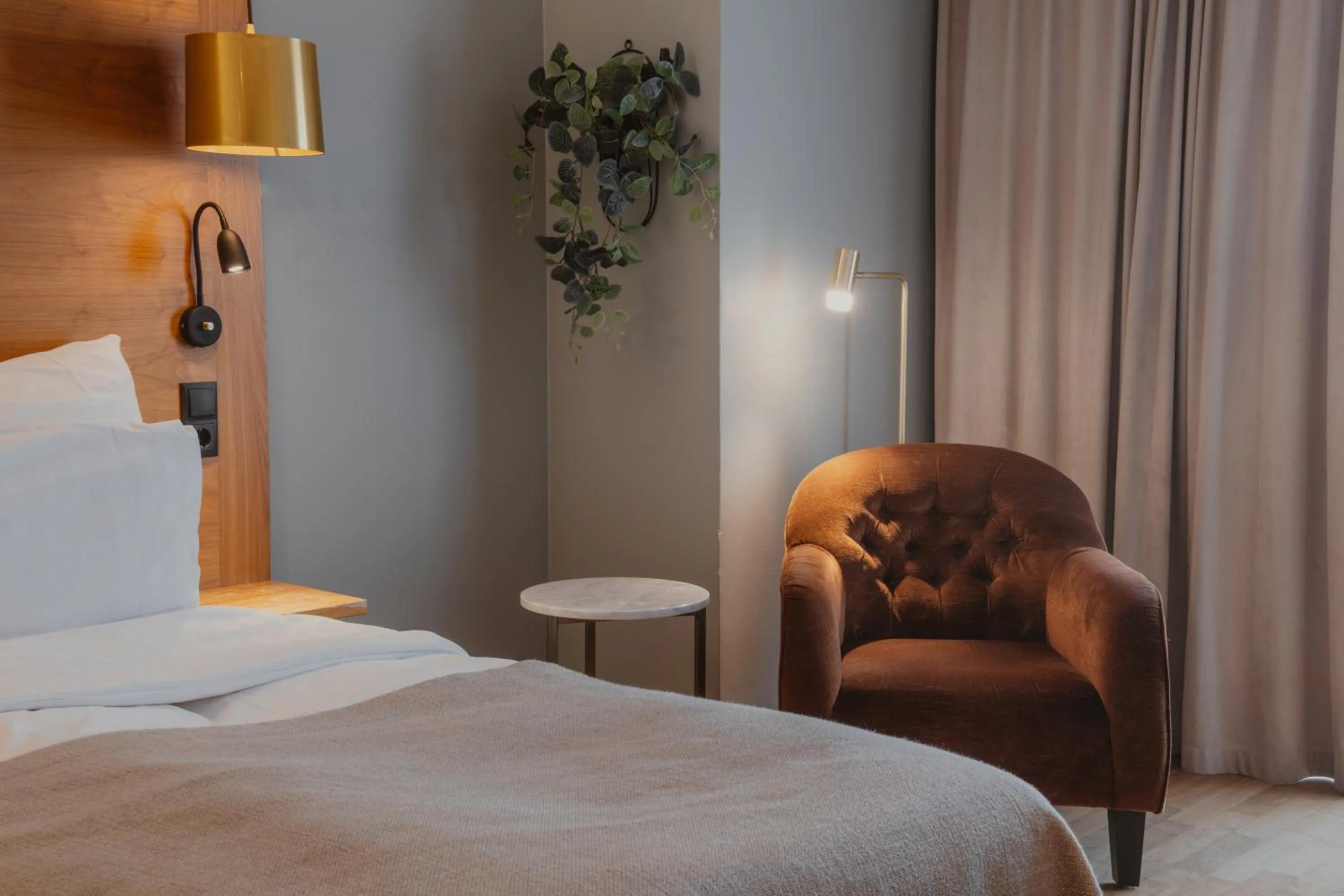 Bed in Home Hotel Temperance